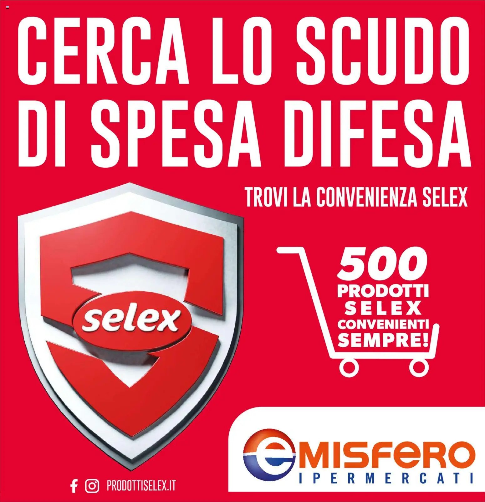 Emisfero volantino Spesa Difesa