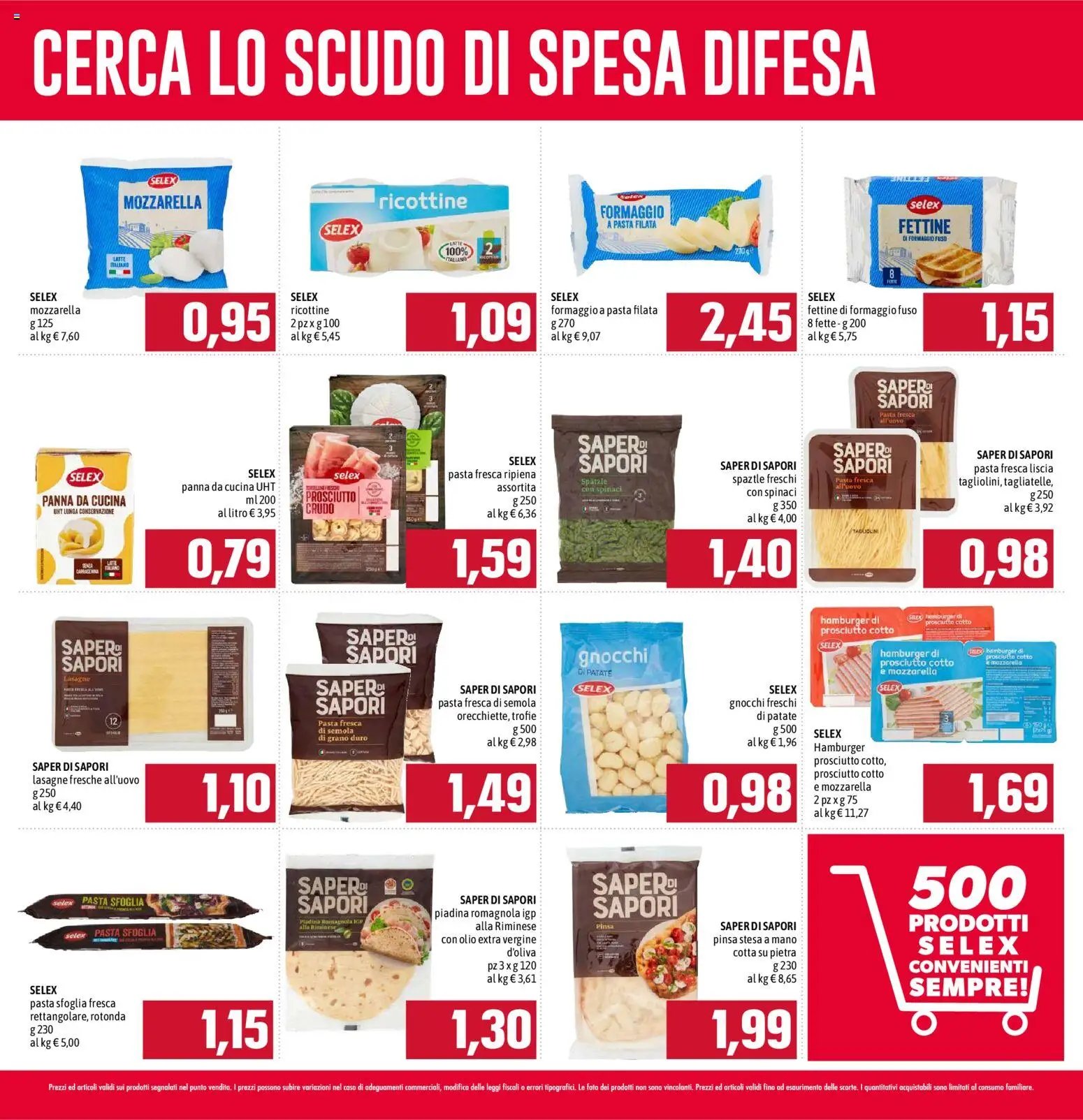 Emisfero volantino Spesa Difesa