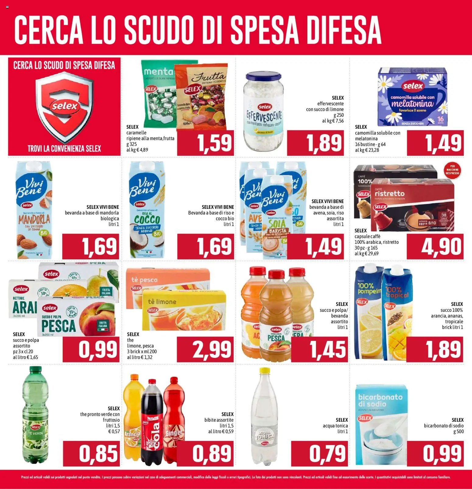 Emisfero volantino Spesa Difesa