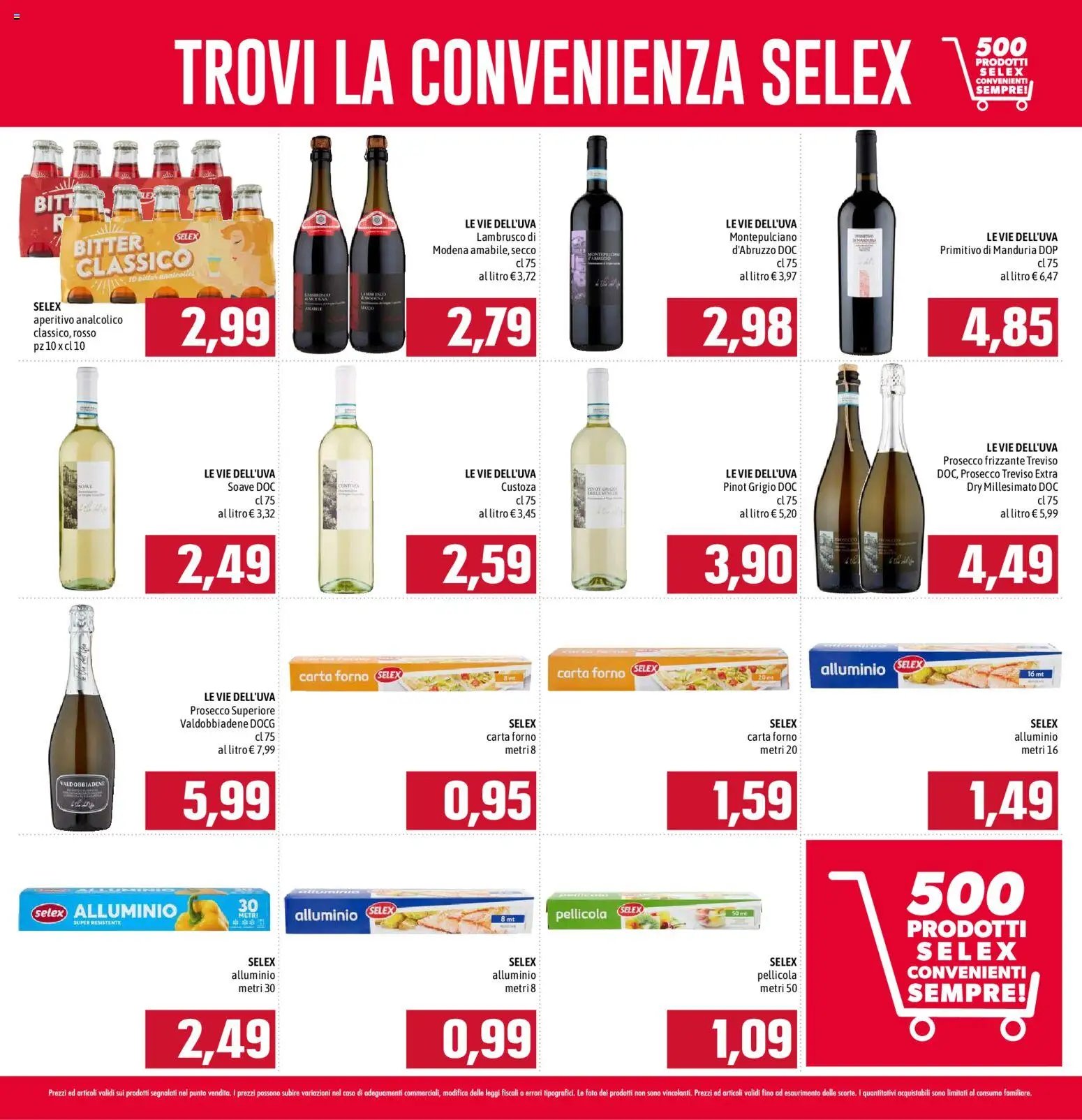 Emisfero volantino Spesa Difesa