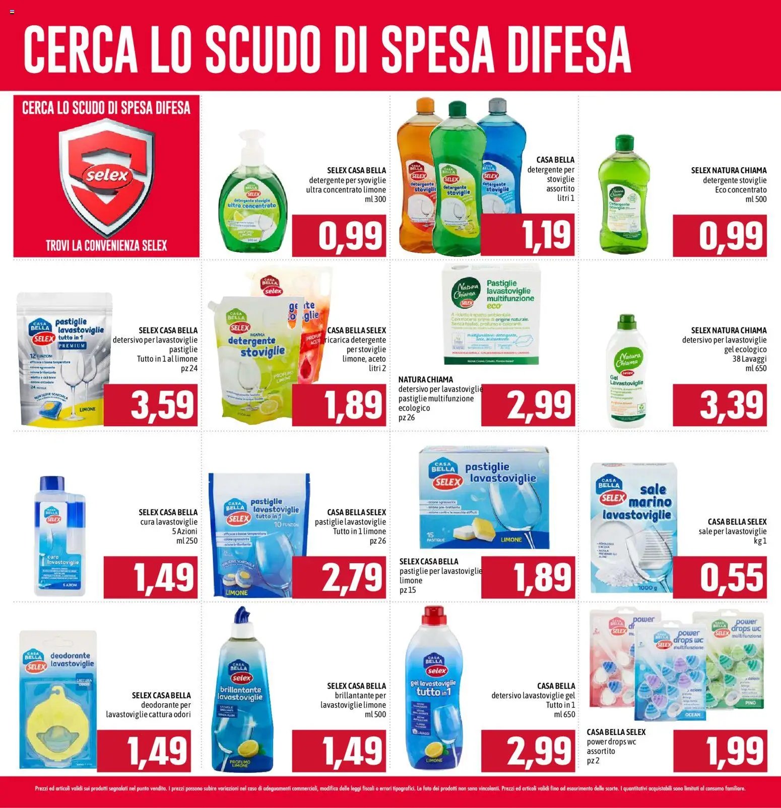 Emisfero volantino Spesa Difesa