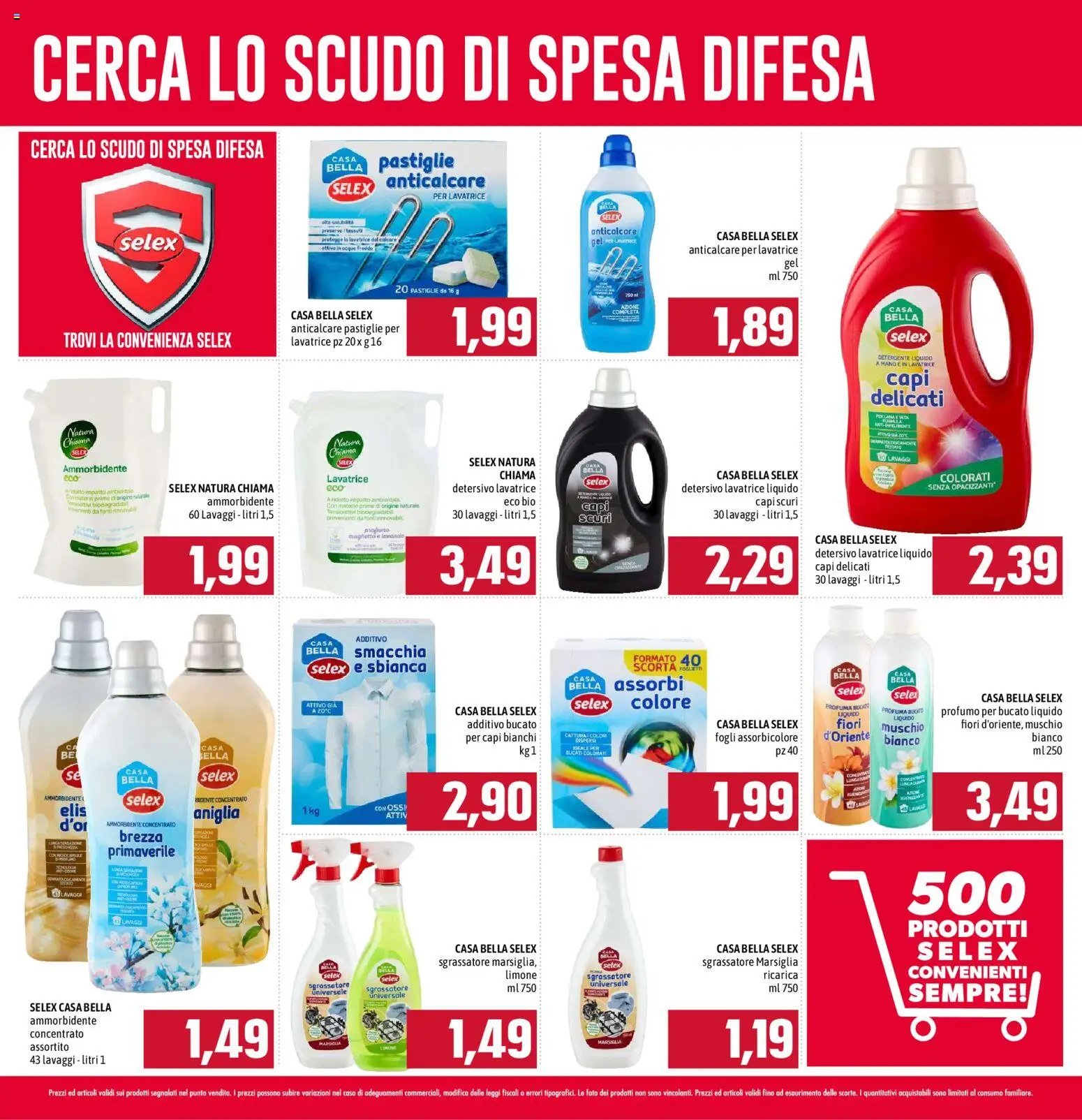 Emisfero volantino Spesa Difesa