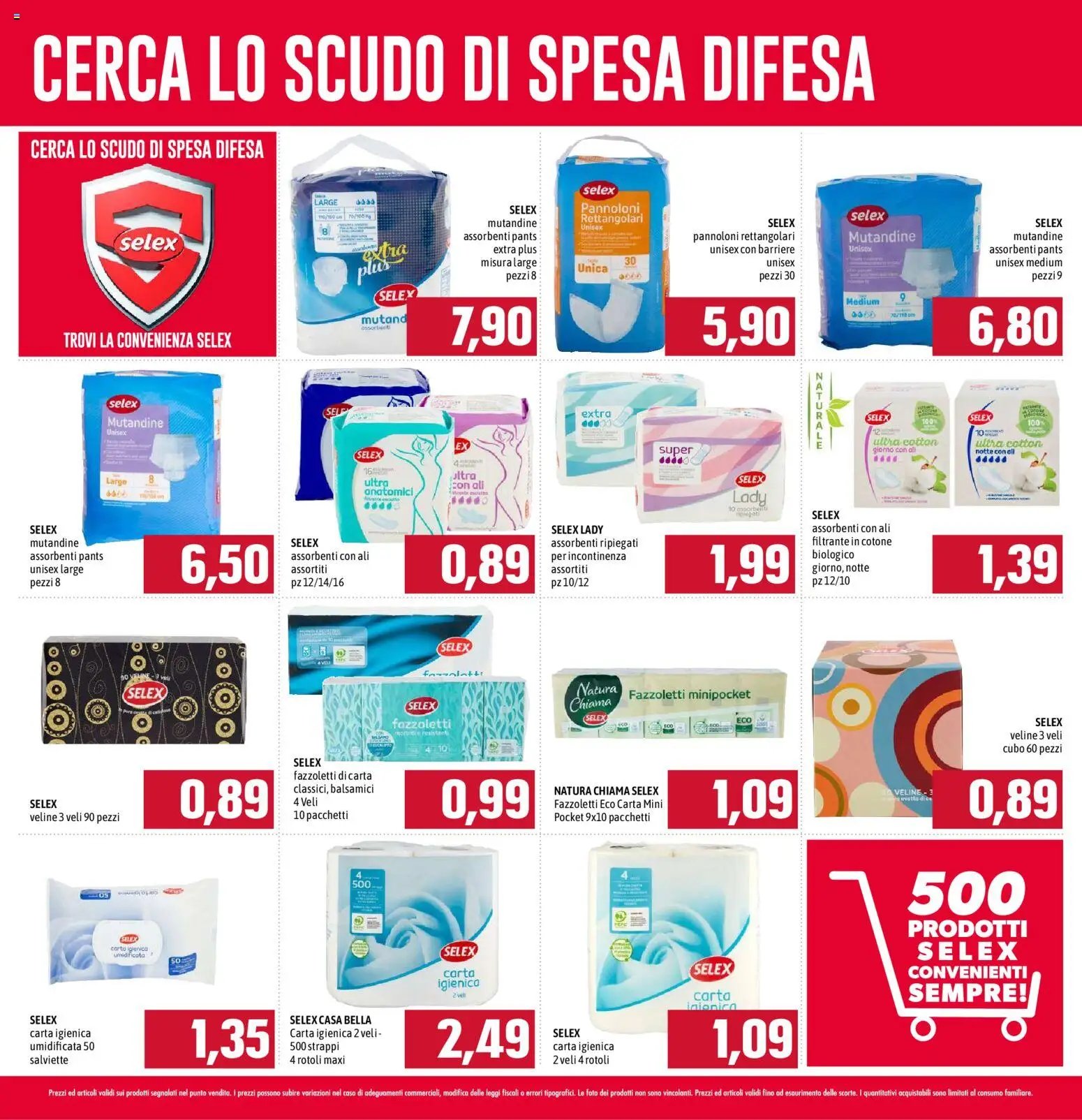 Emisfero volantino Spesa Difesa