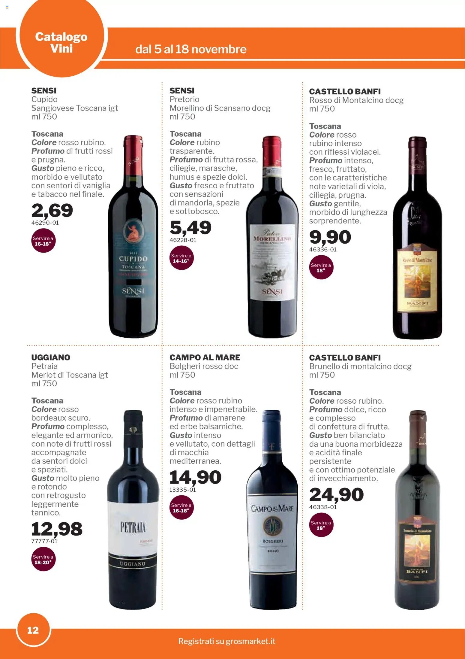 Sogegross Vini catalogo (2025-11-05 - 2025-11-18)