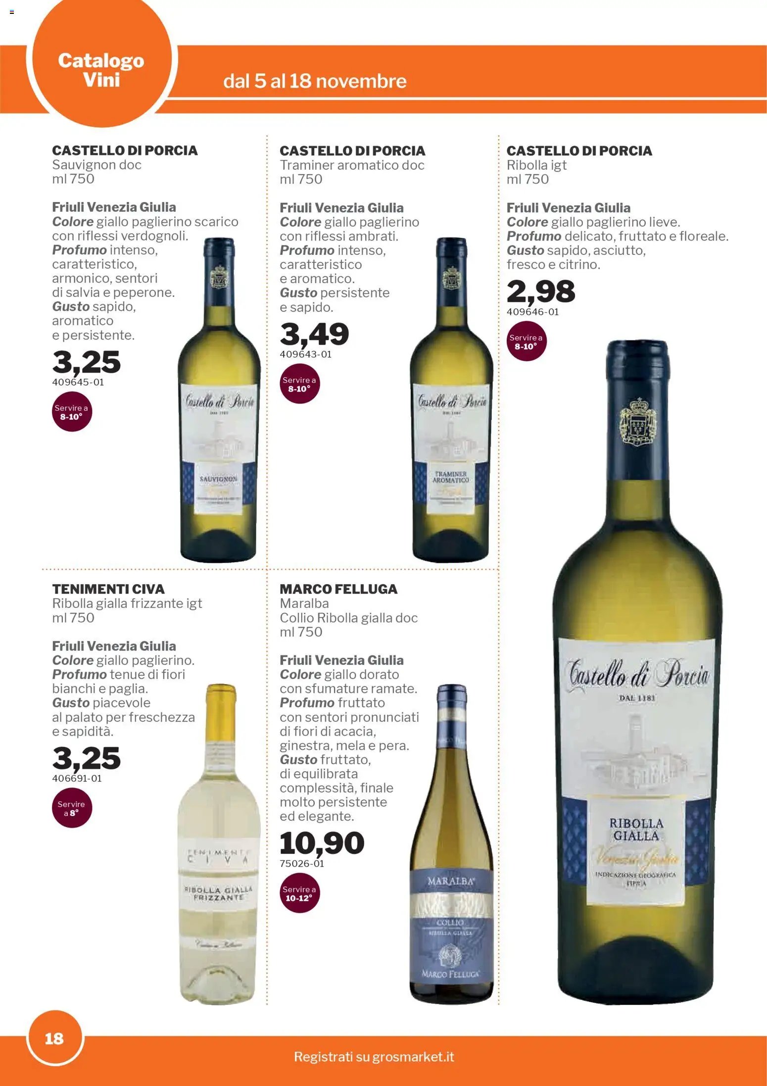 Sogegross Vini catalogo (2025-11-05 - 2025-11-18)