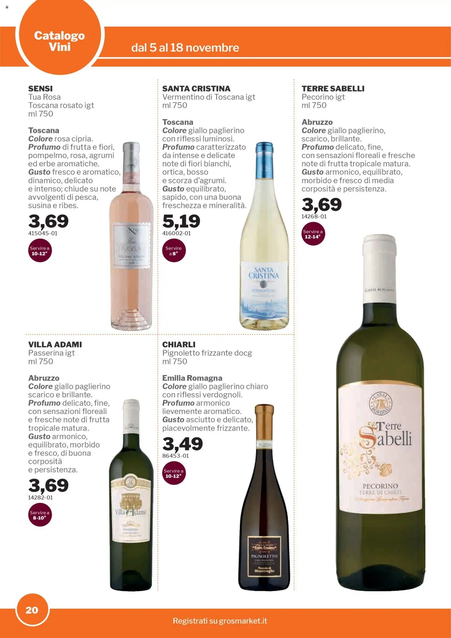 Sogegross Vini catalogo (2025-11-05 - 2025-11-18)