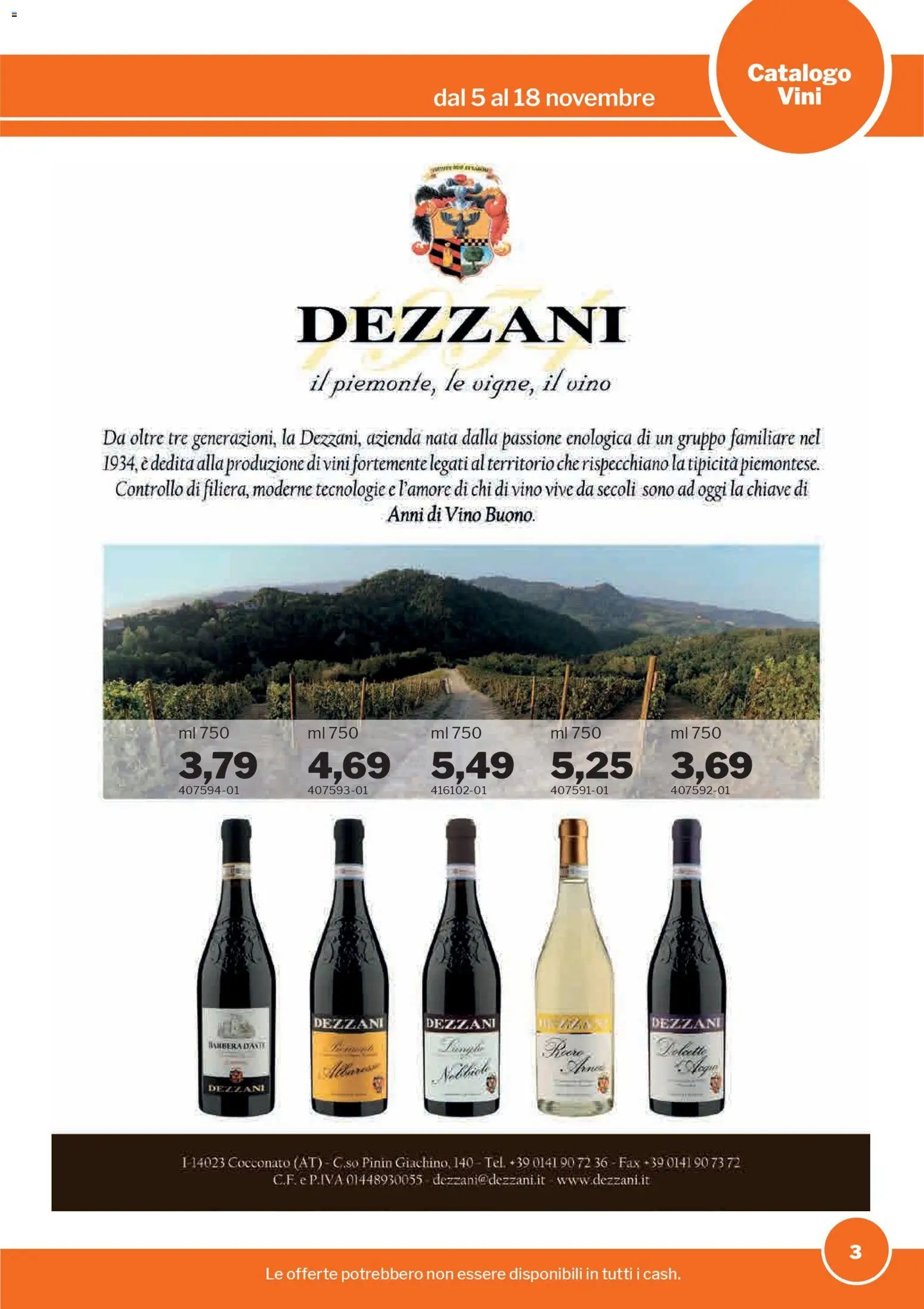 Sogegross Vini catalogo (2025-11-05 - 2025-11-18)