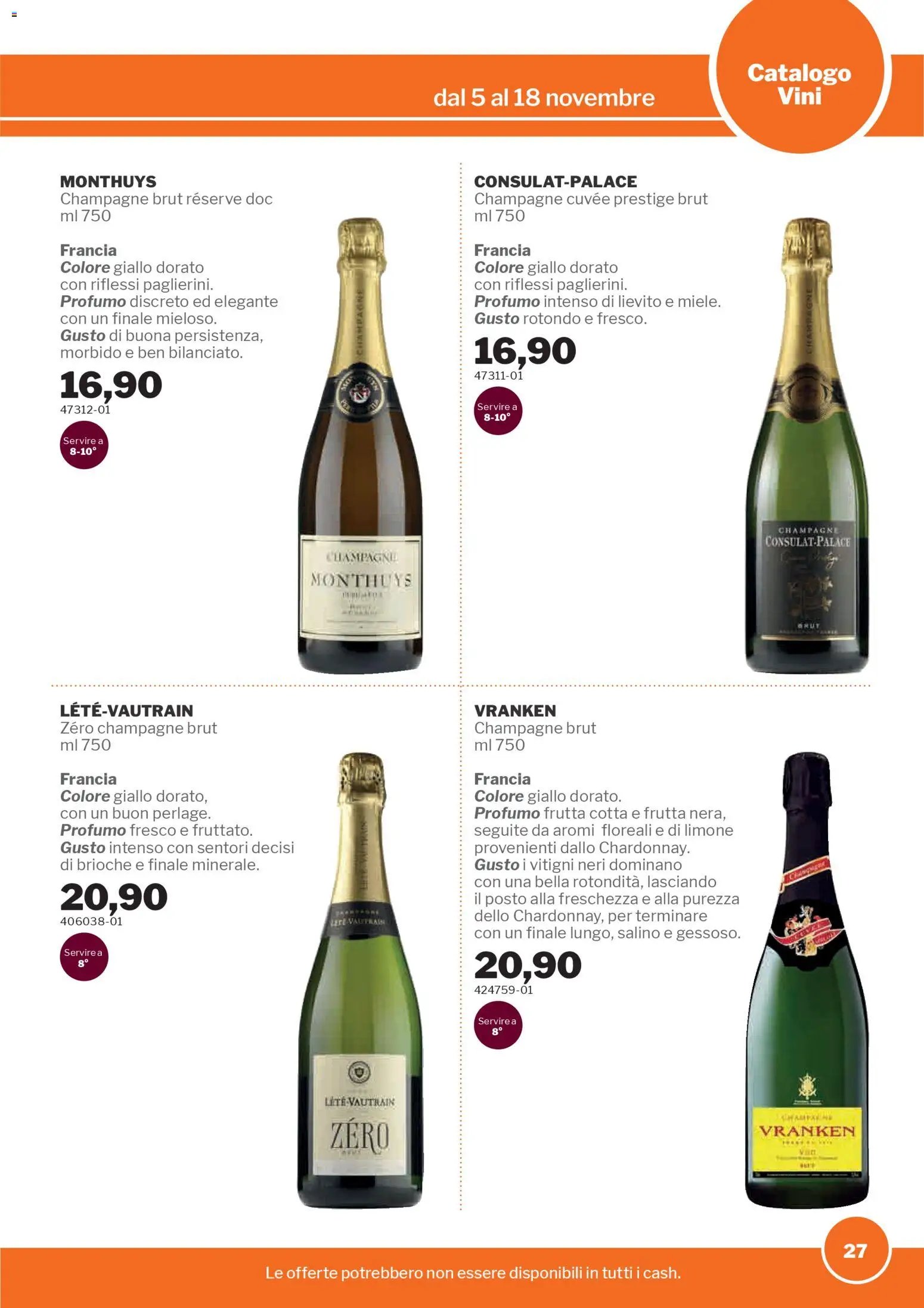 Sogegross Vini catalogo (2025-11-05 - 2025-11-18)