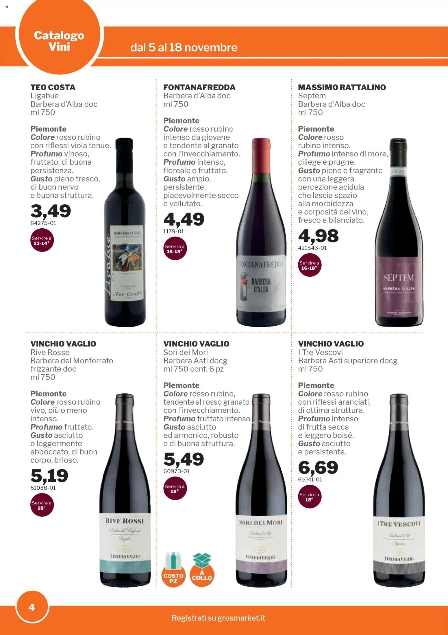 Sogegross Vini catalogo (2025-11-05 - 2025-11-18)