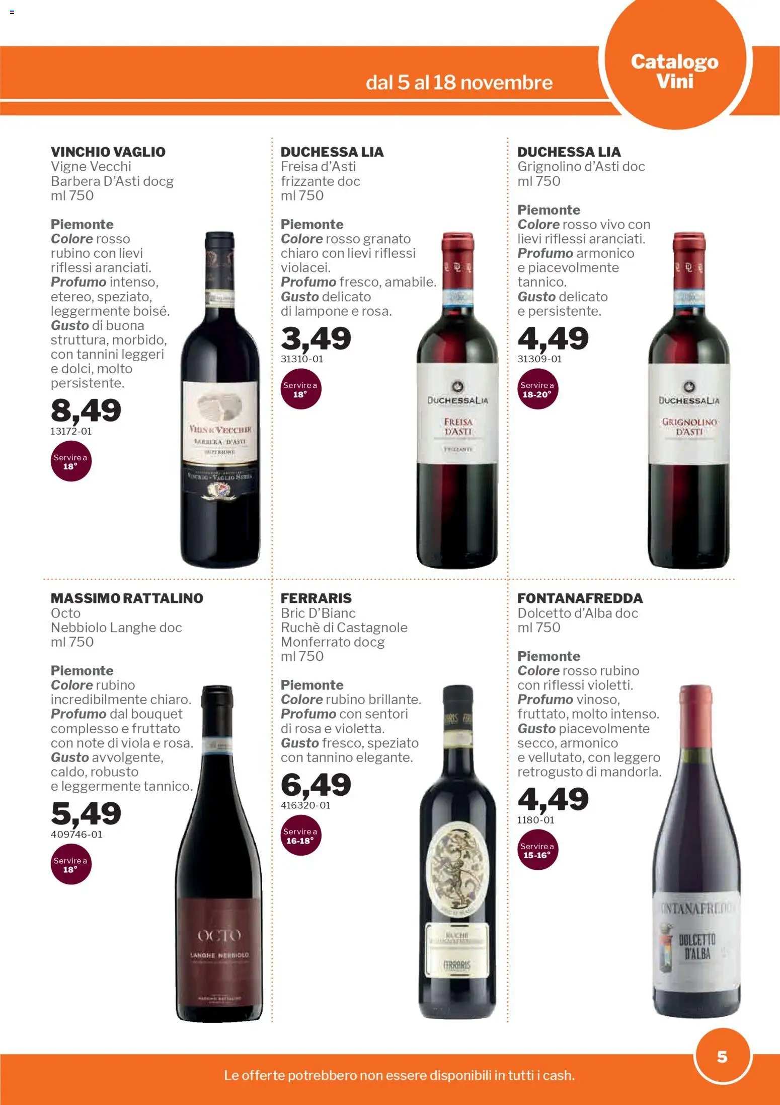 Sogegross Vini catalogo (2025-11-05 - 2025-11-18)