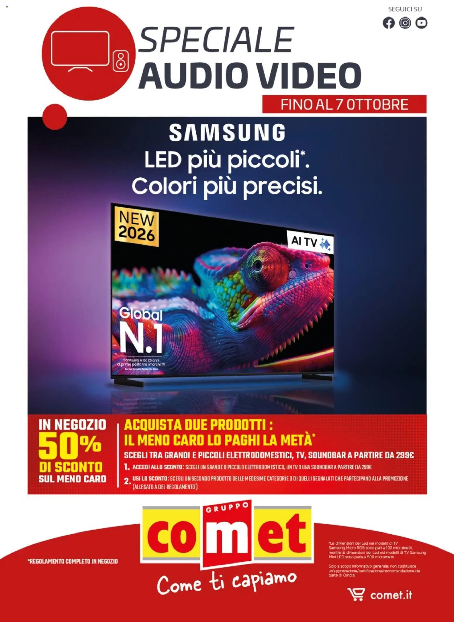 Comet volantino Samsung Video