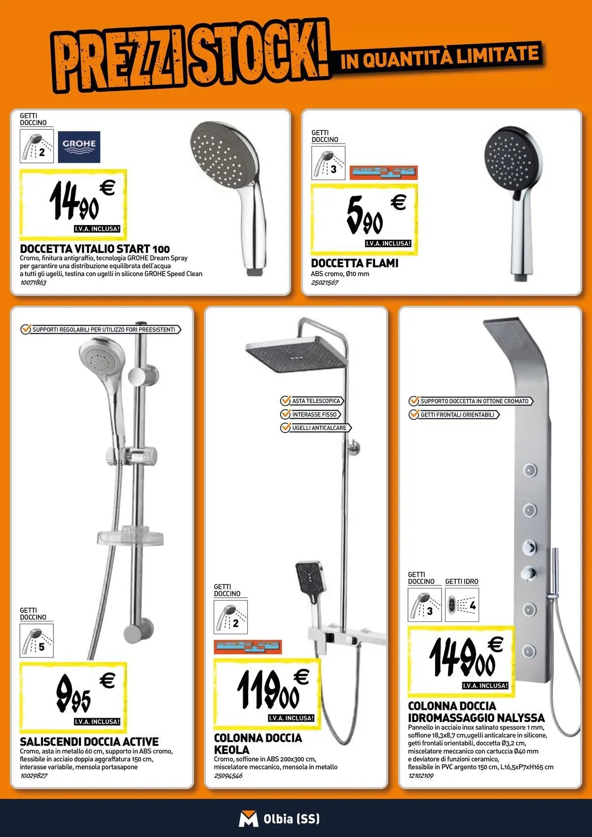 TECNOMAT - Straordinari prezzi stock!