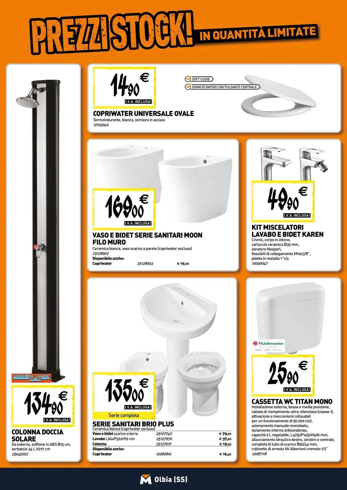TECNOMAT - Straordinari prezzi stock!