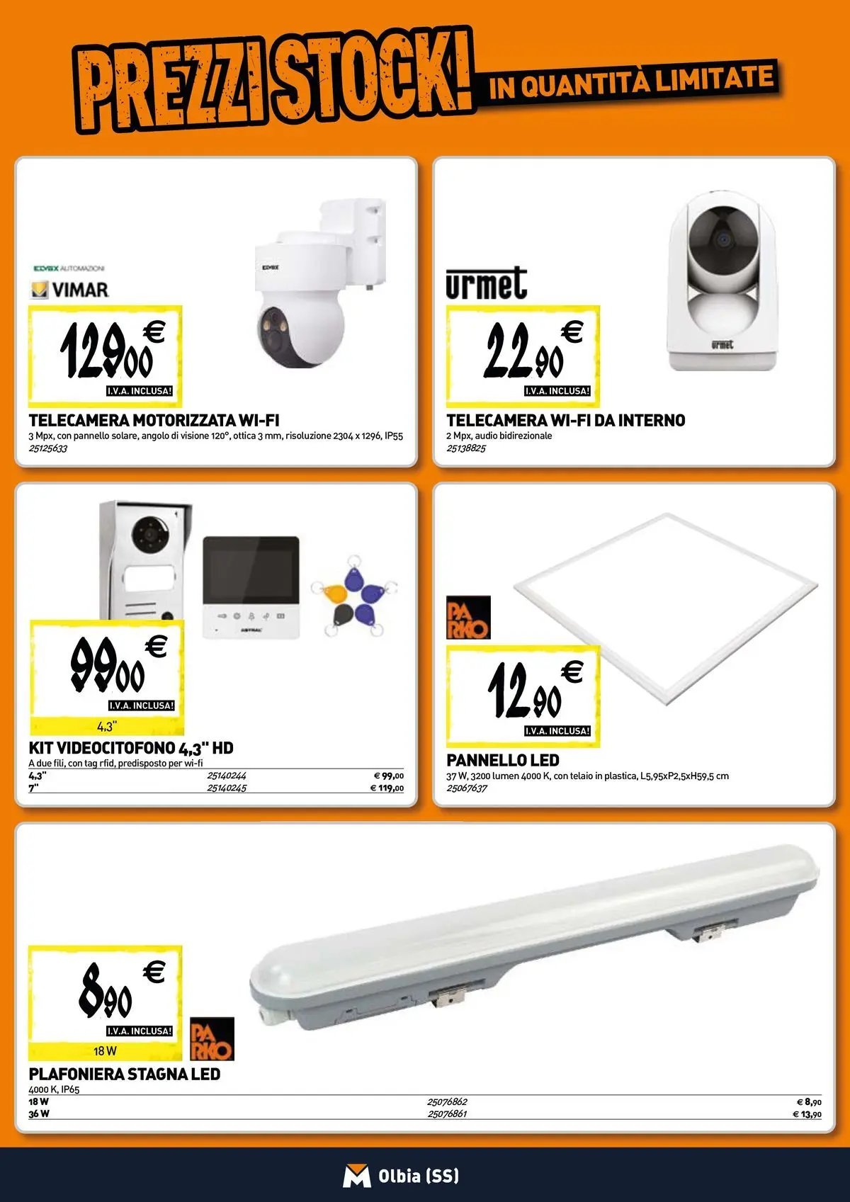 TECNOMAT - Straordinari prezzi stock!