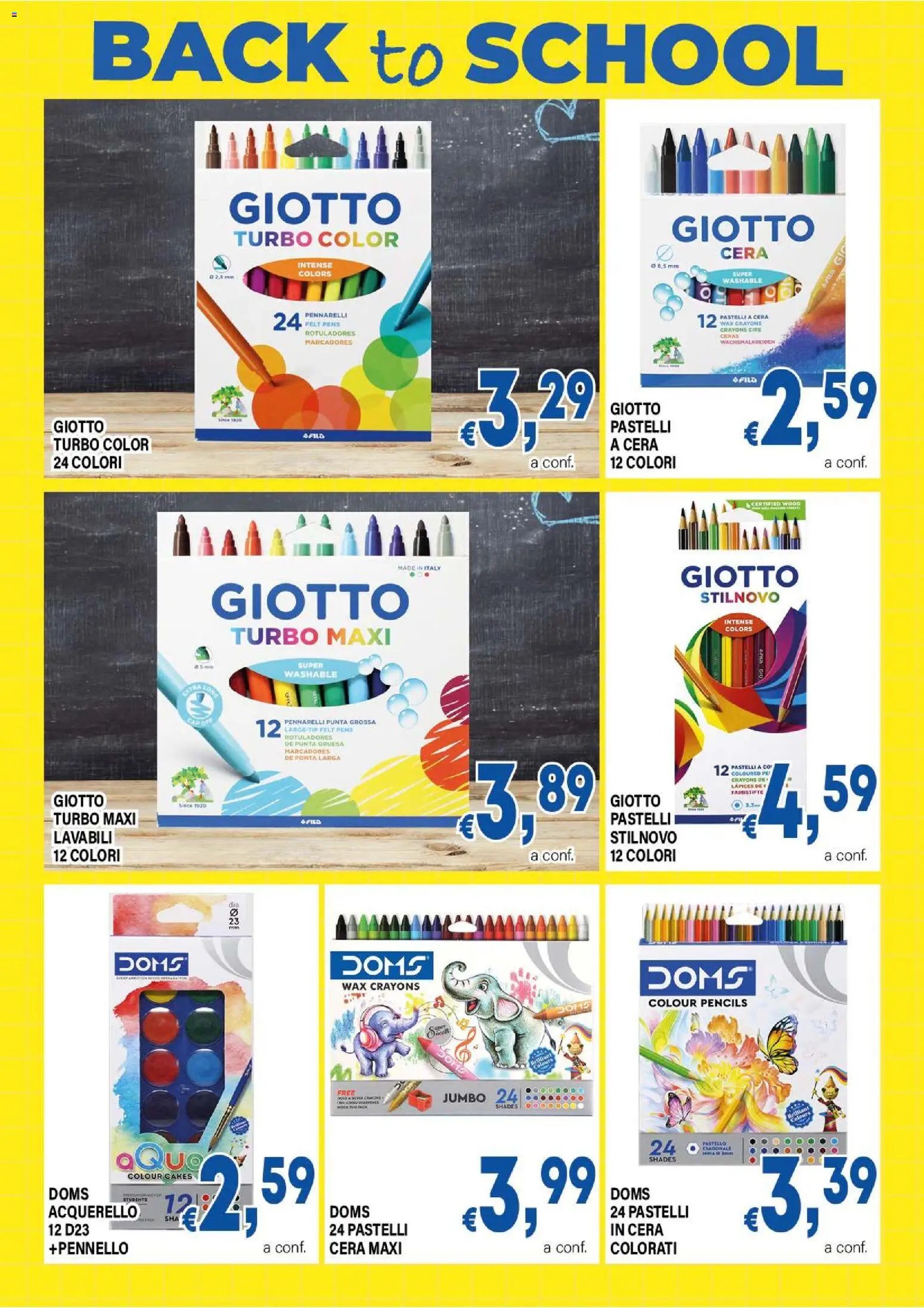 DEM volantino Scuola