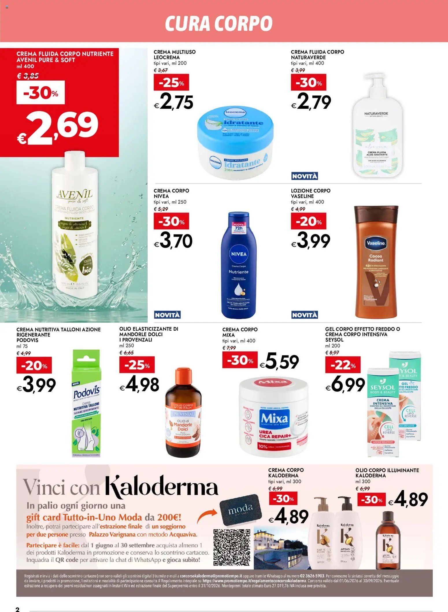 bennet volantino Benessere