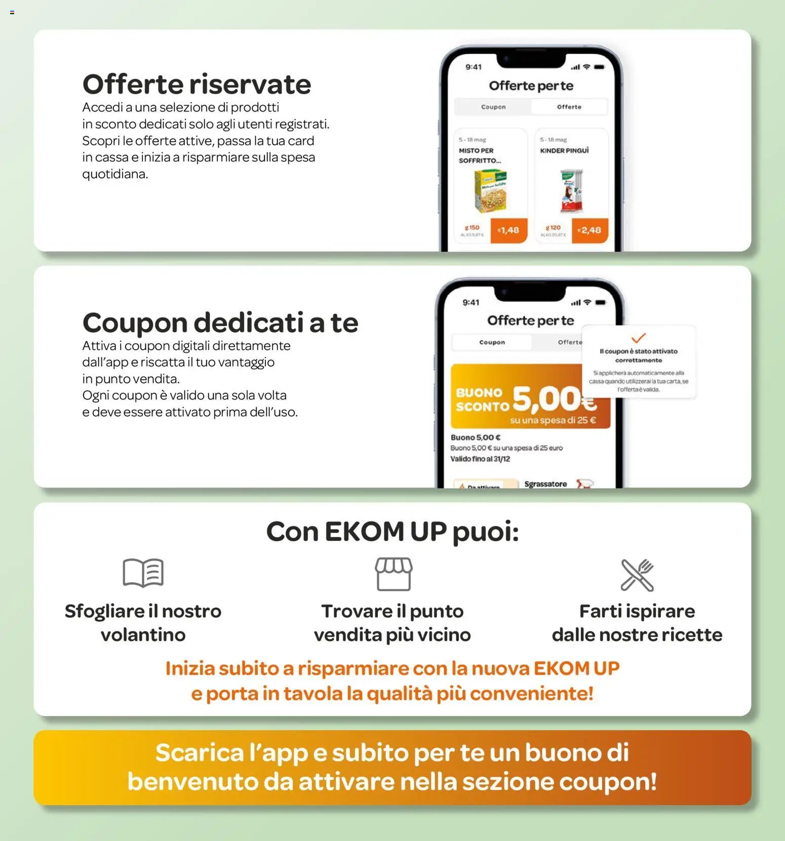 Ekom volantino