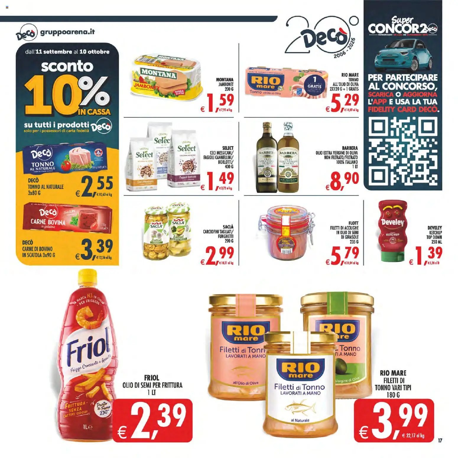 Decò volantino iperStore, Superstore Sicilia