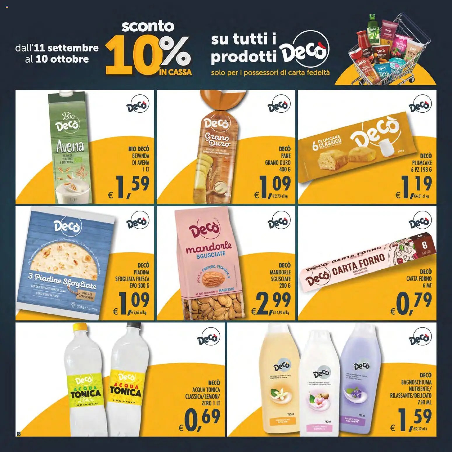 Decò volantino iperStore, Superstore Sicilia