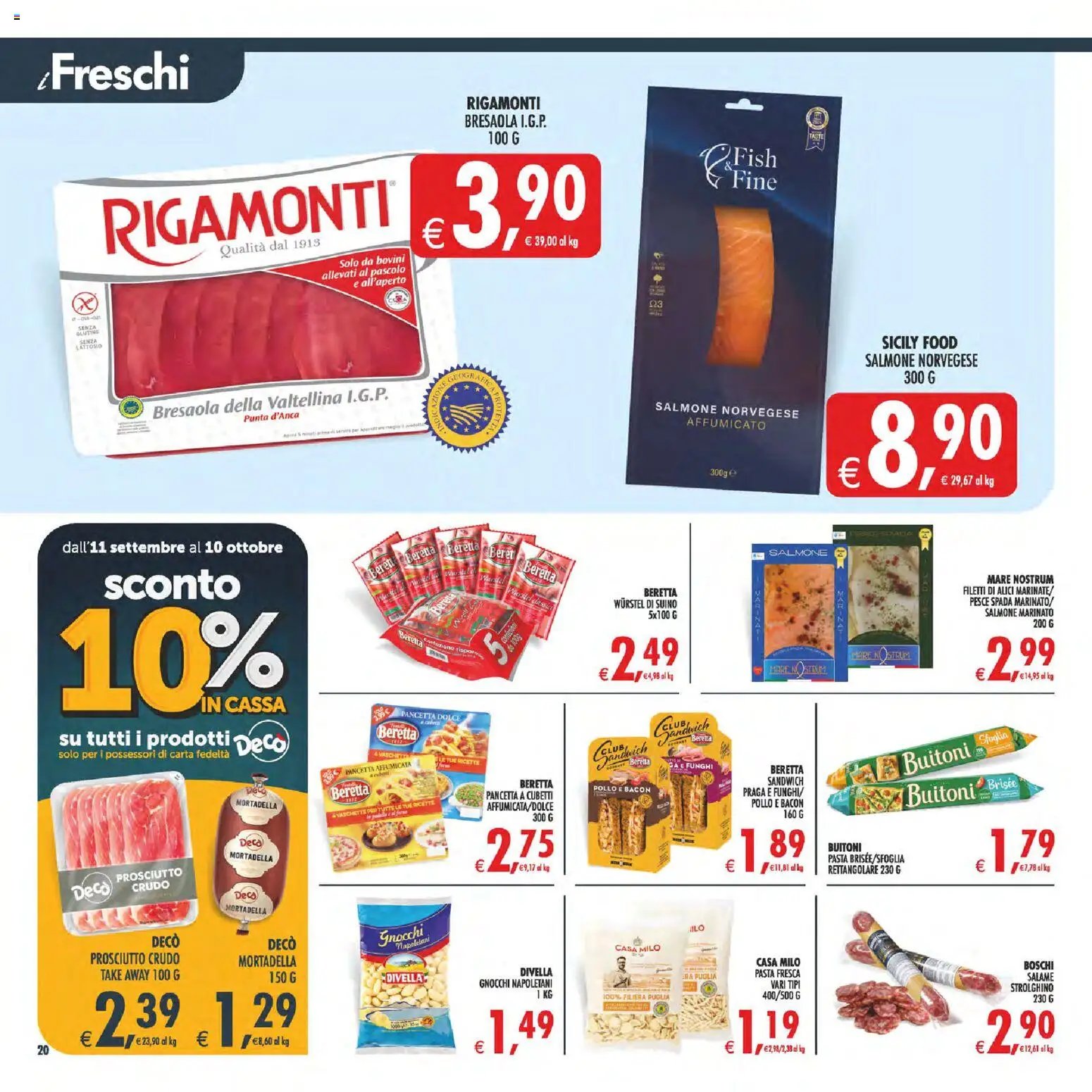 Decò volantino iperStore, Superstore Sicilia