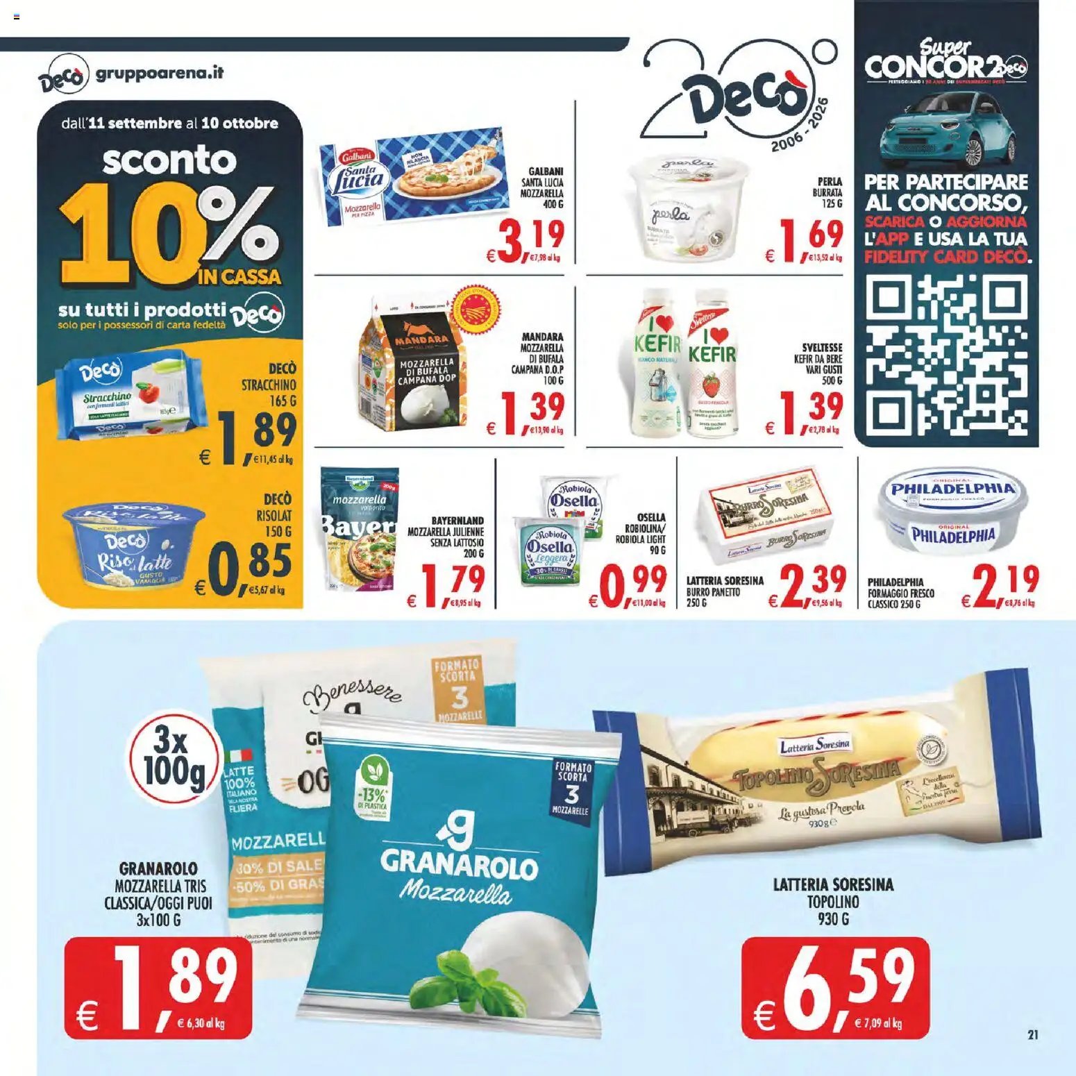 Decò volantino iperStore, Superstore Sicilia