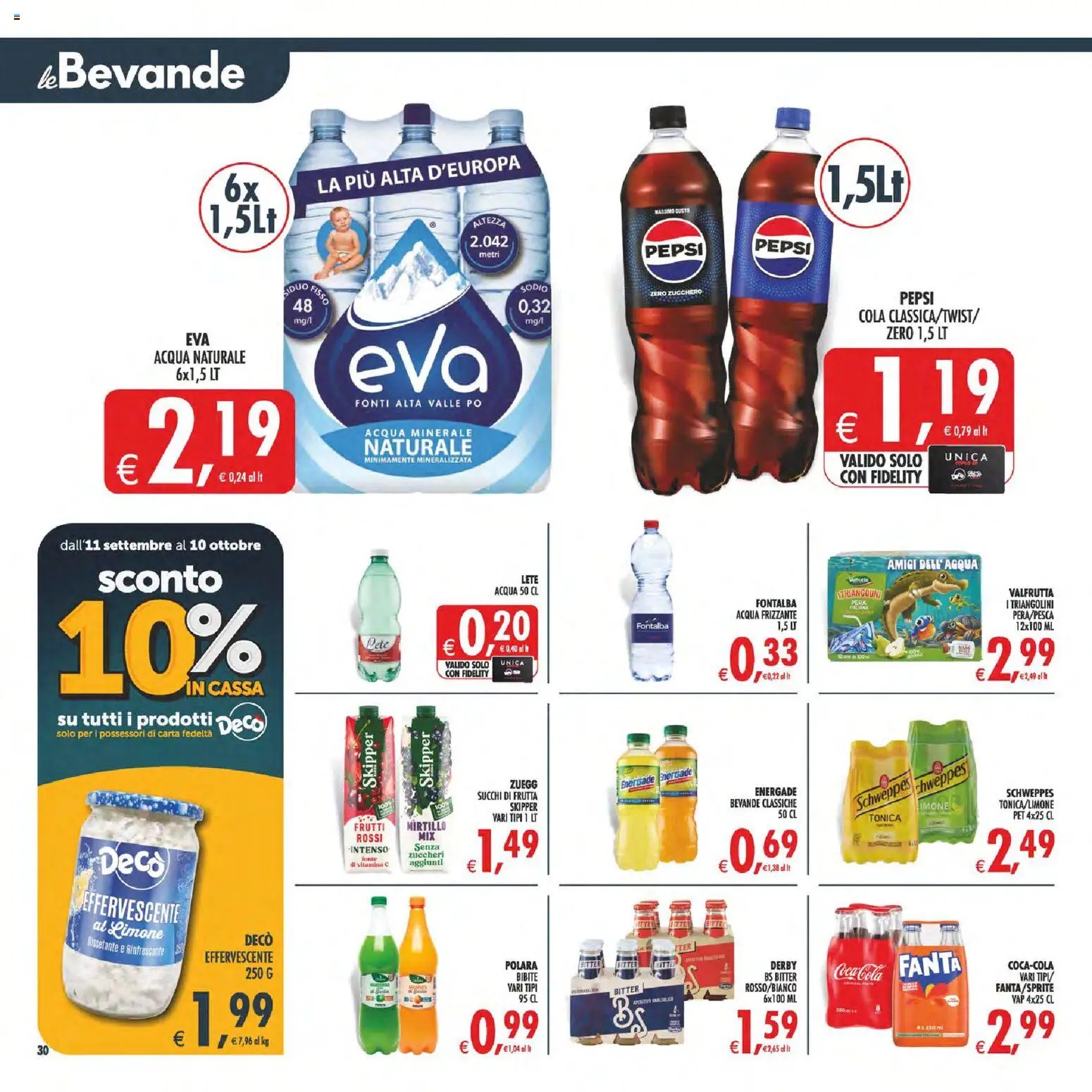 Decò volantino iperStore, Superstore Sicilia