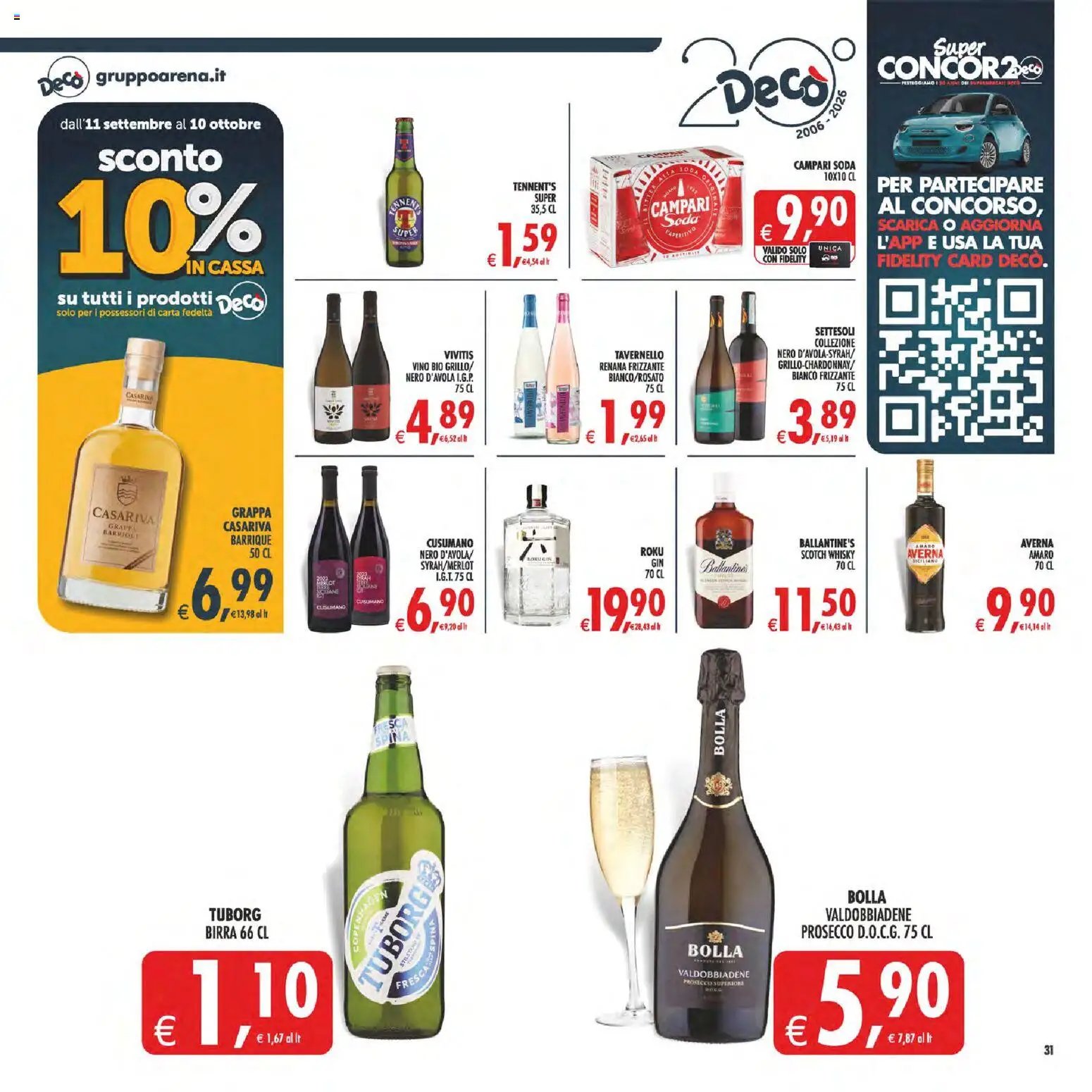 Decò volantino iperStore, Superstore Sicilia