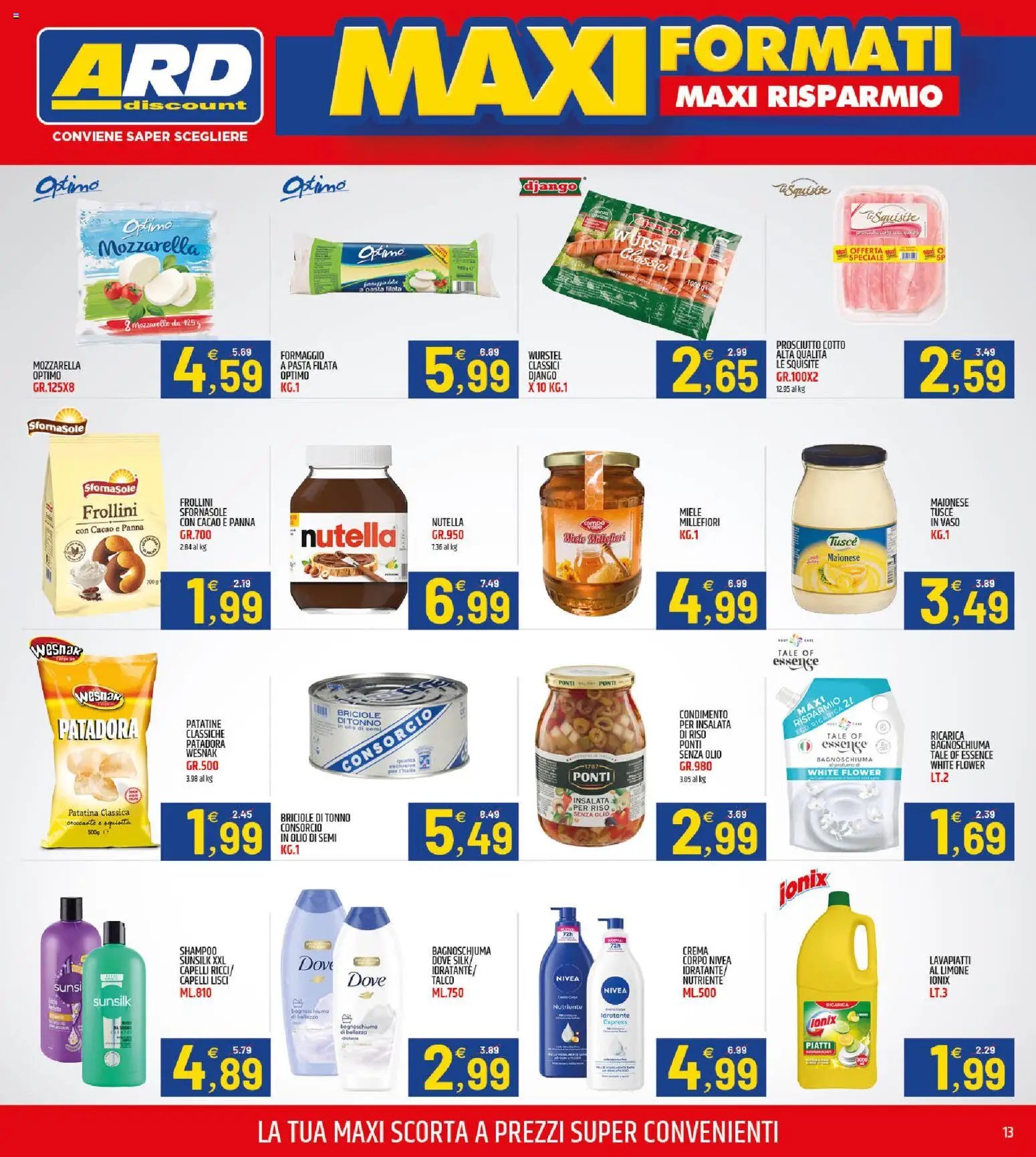 ARD Discount volantino Prezzi Shock