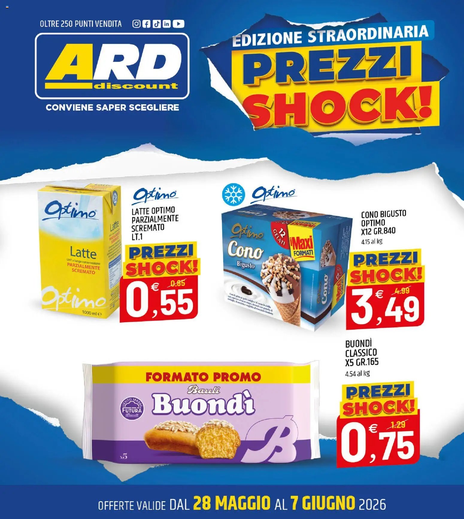 ARD Discount volantino Prezzi Shock
