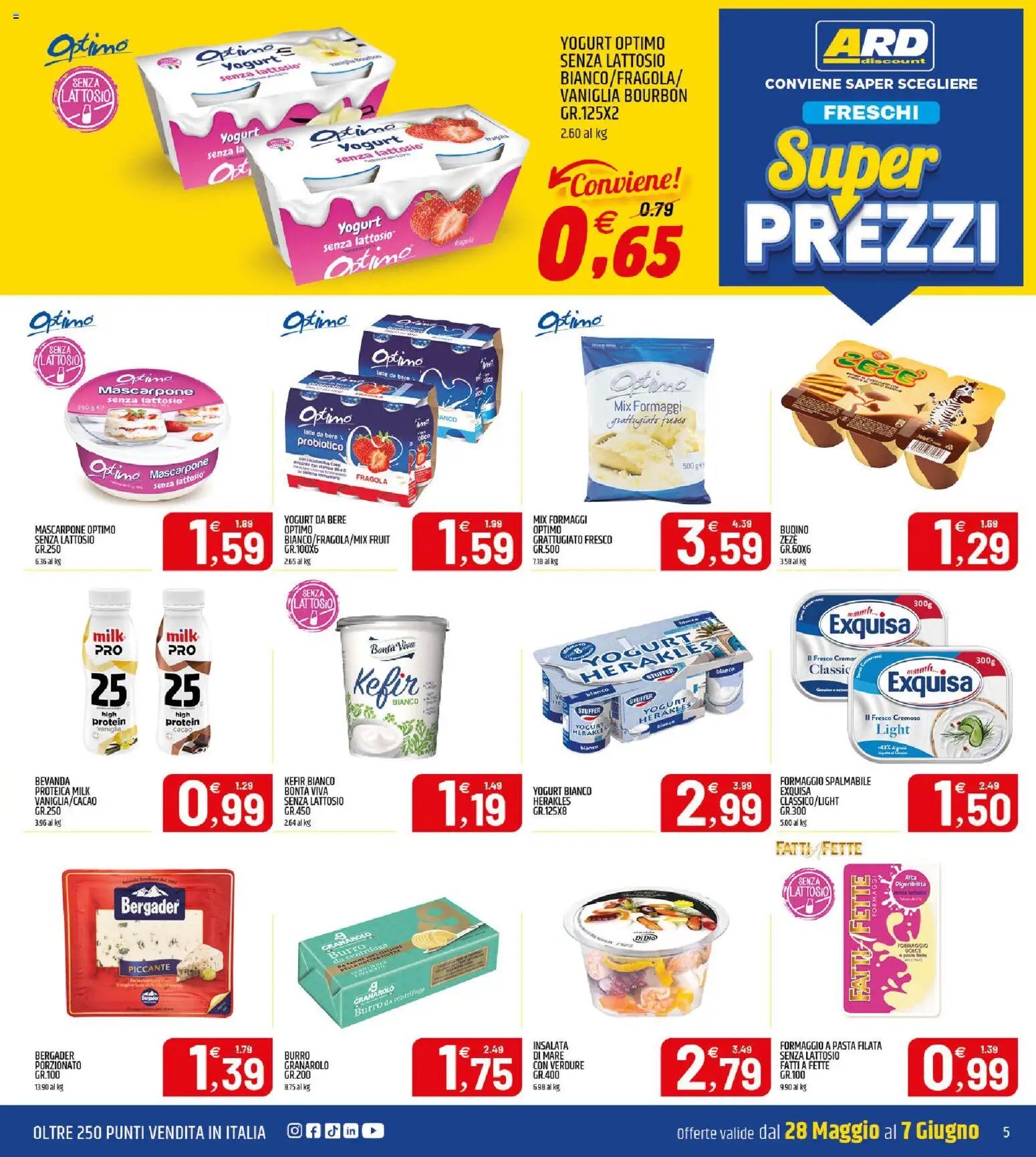 ARD Discount volantino Prezzi Shock