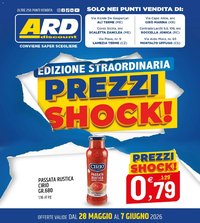 ARD Discount volantino Prezzi Shock