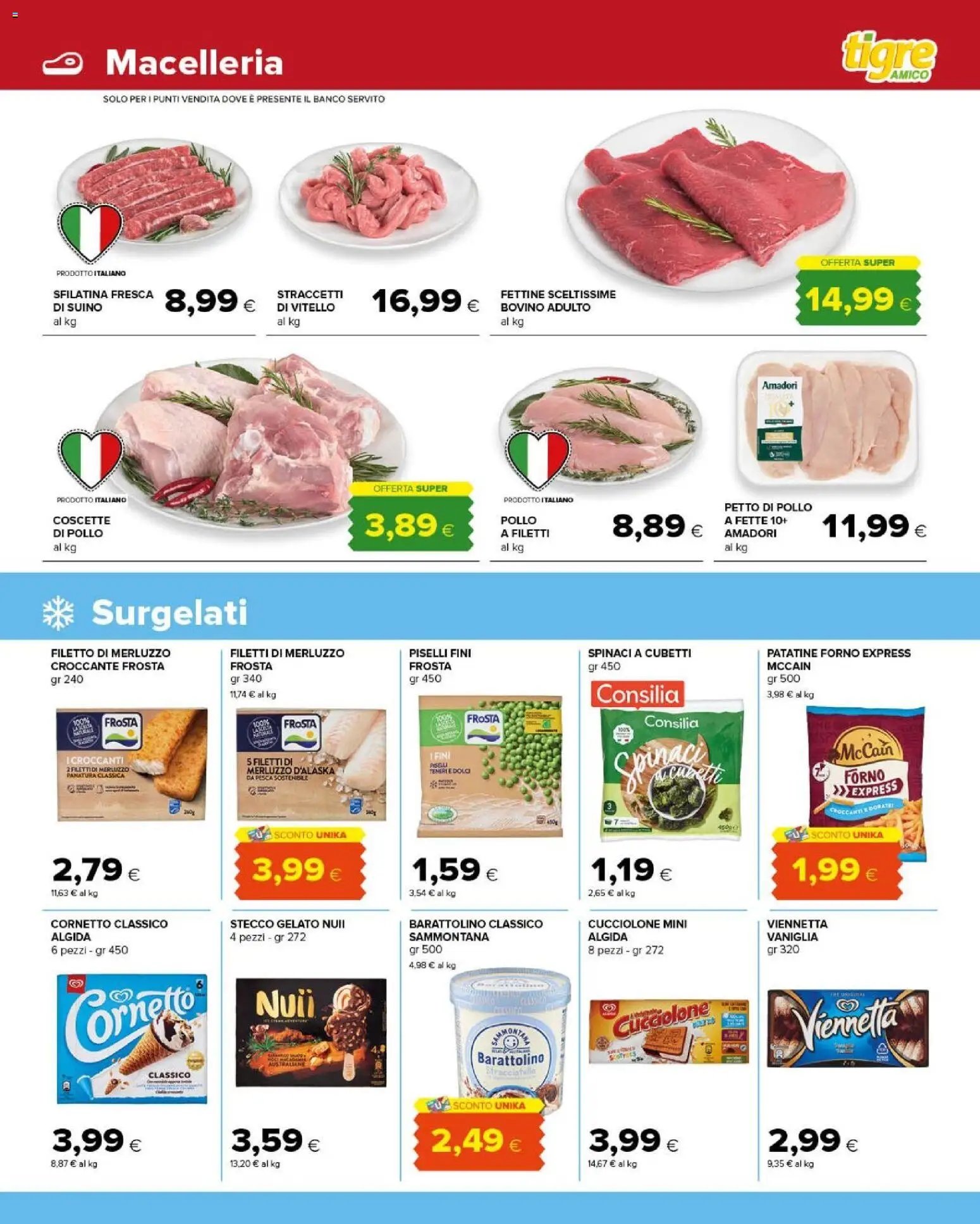 Tigre volantino Amico