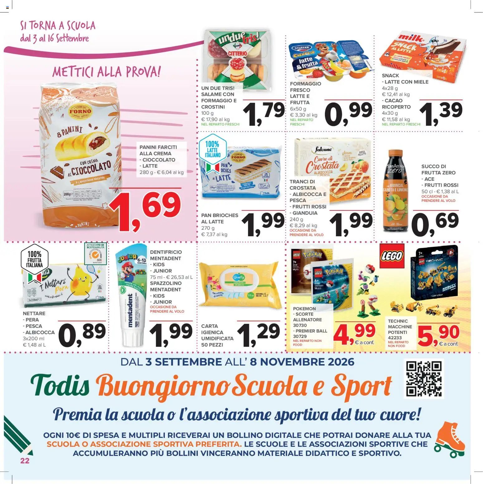 Todis volantino Toscana - Umbria