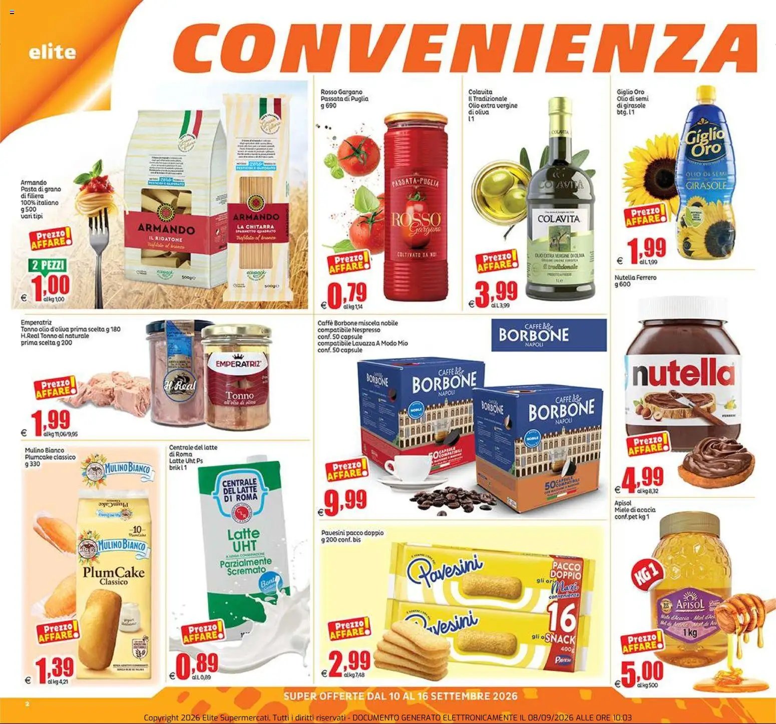 Elite Supermercati volantino Lariano