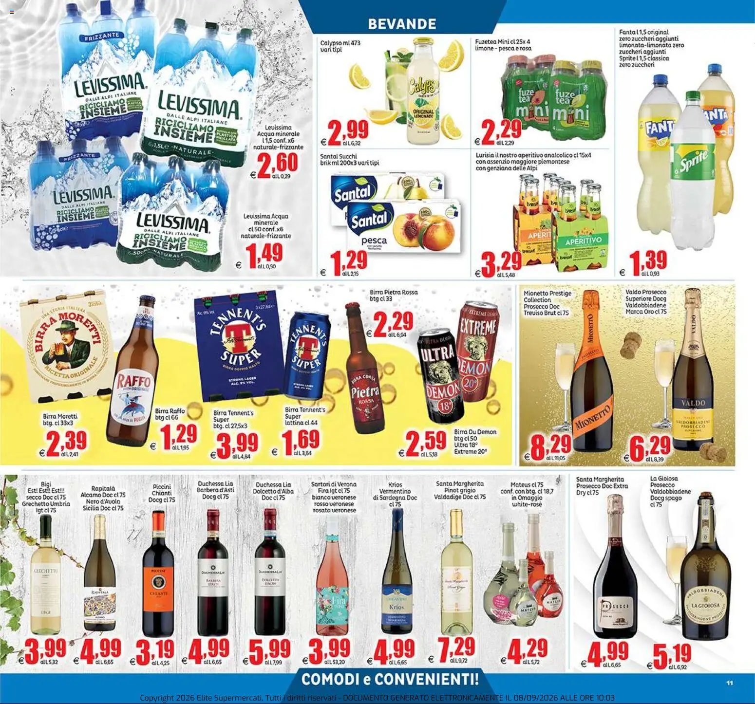 Elite Supermercati volantino Lariano