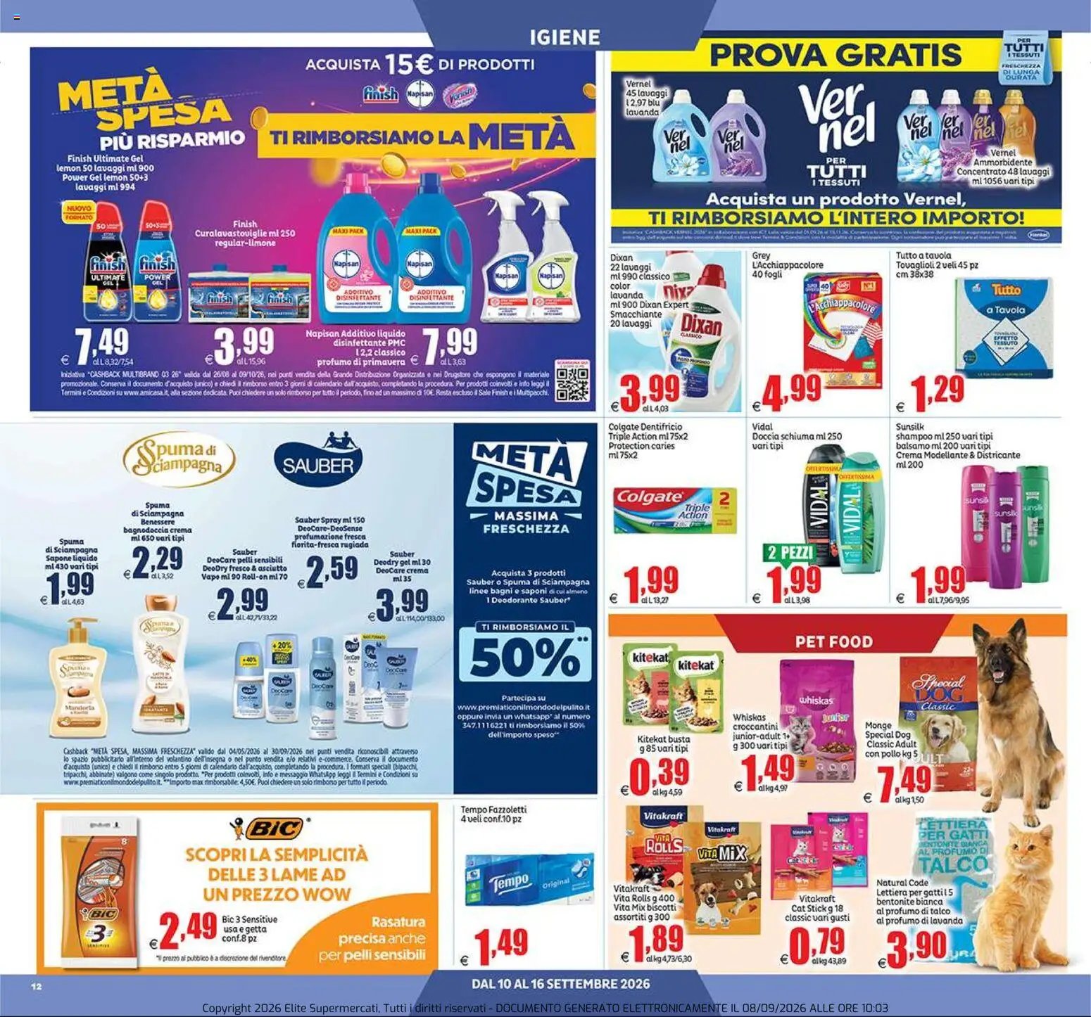 Elite Supermercati volantino Lariano