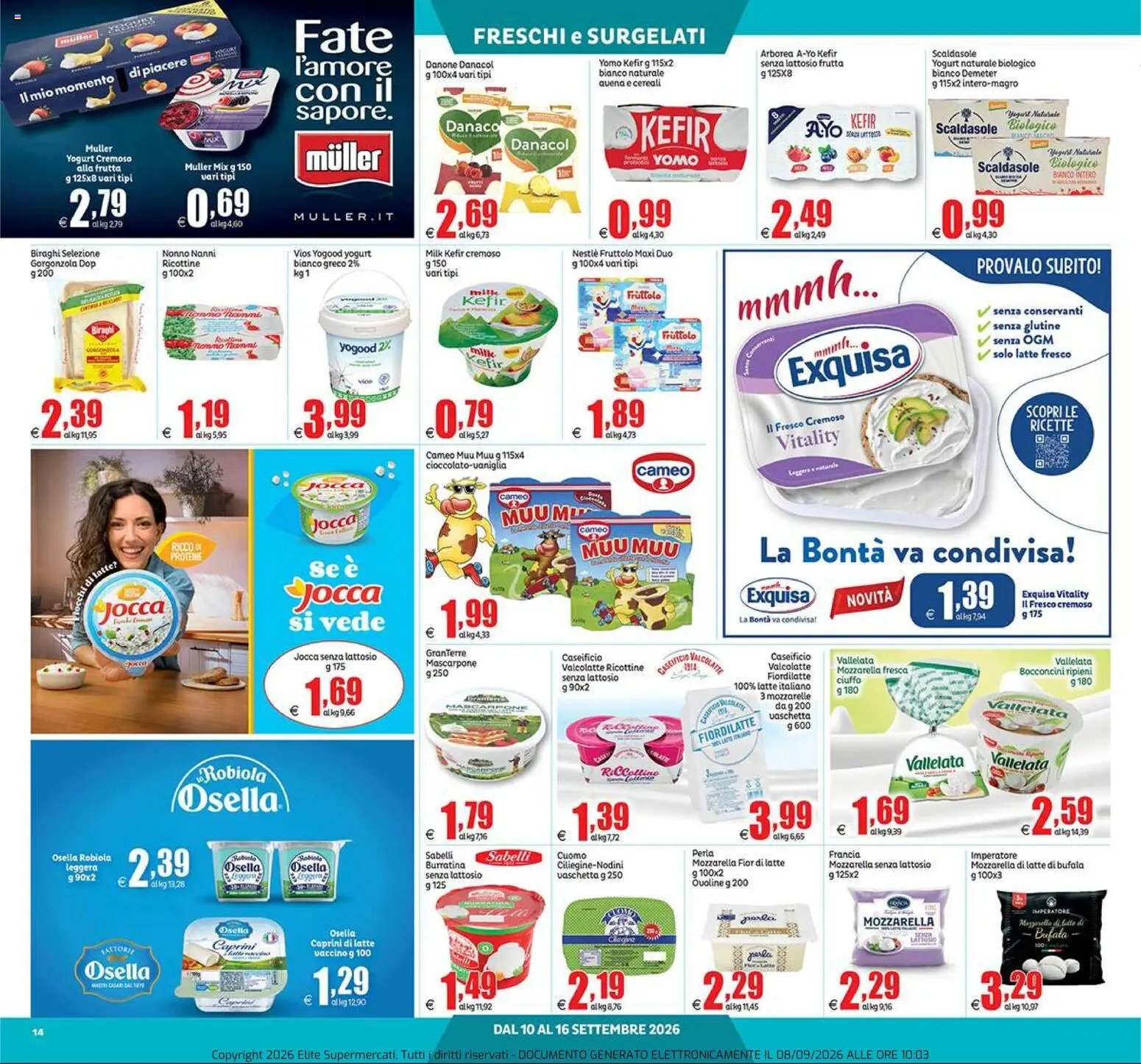 Elite Supermercati volantino Lariano