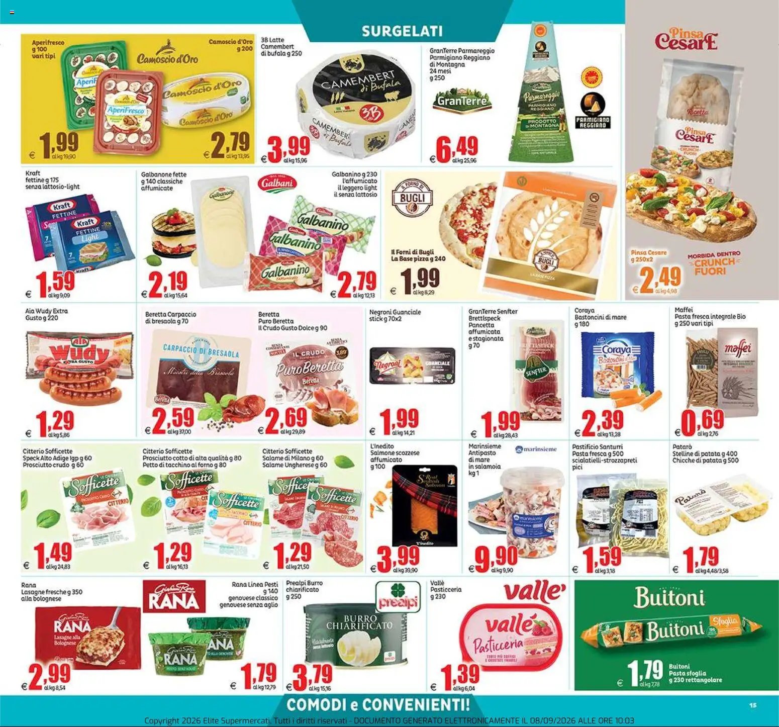 Elite Supermercati volantino Lariano