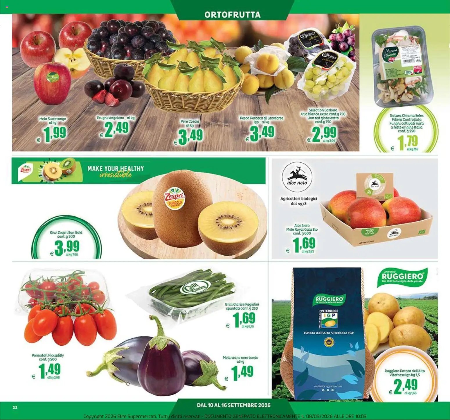 Elite Supermercati volantino Lariano