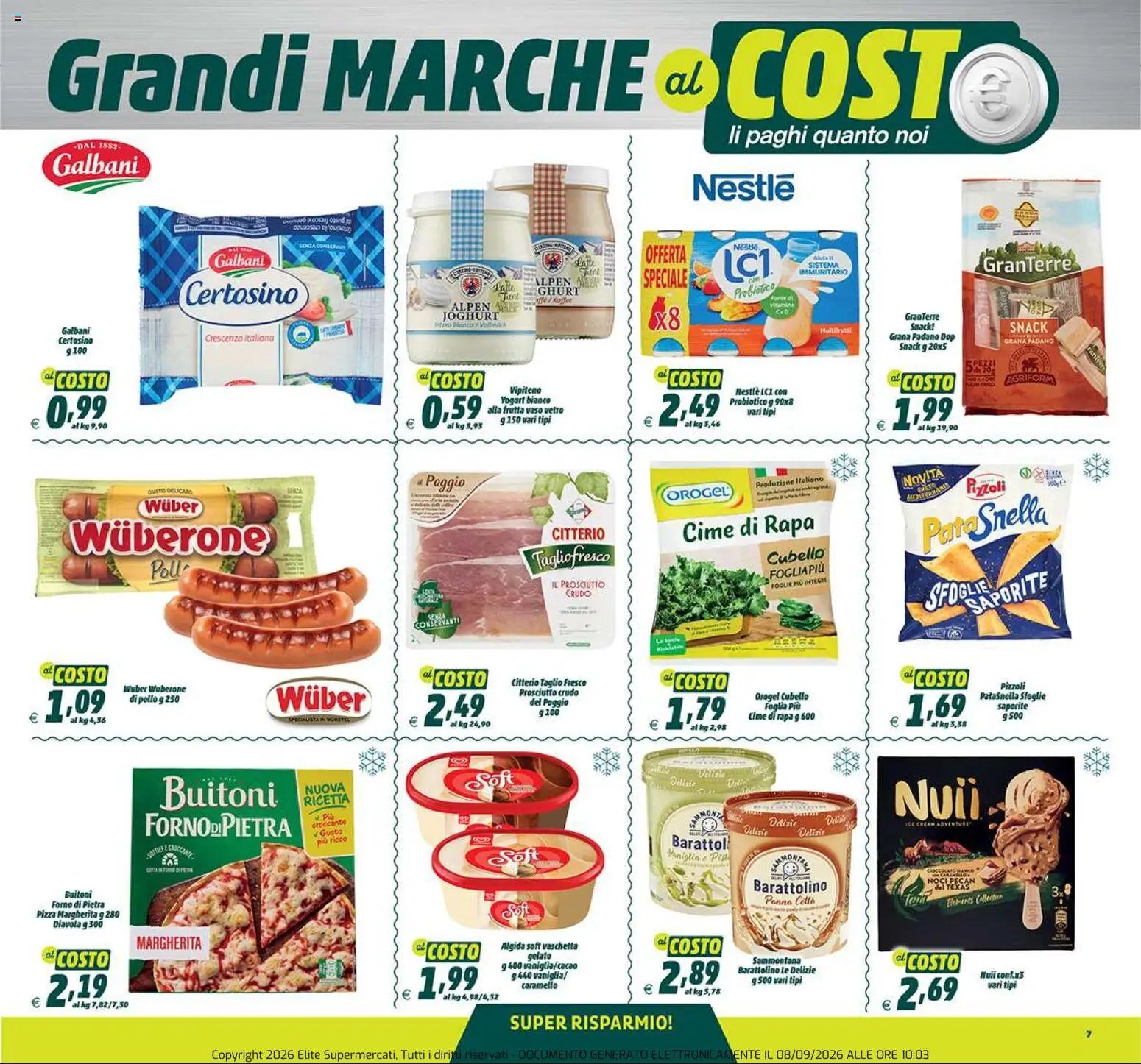 Elite Supermercati volantino Lariano