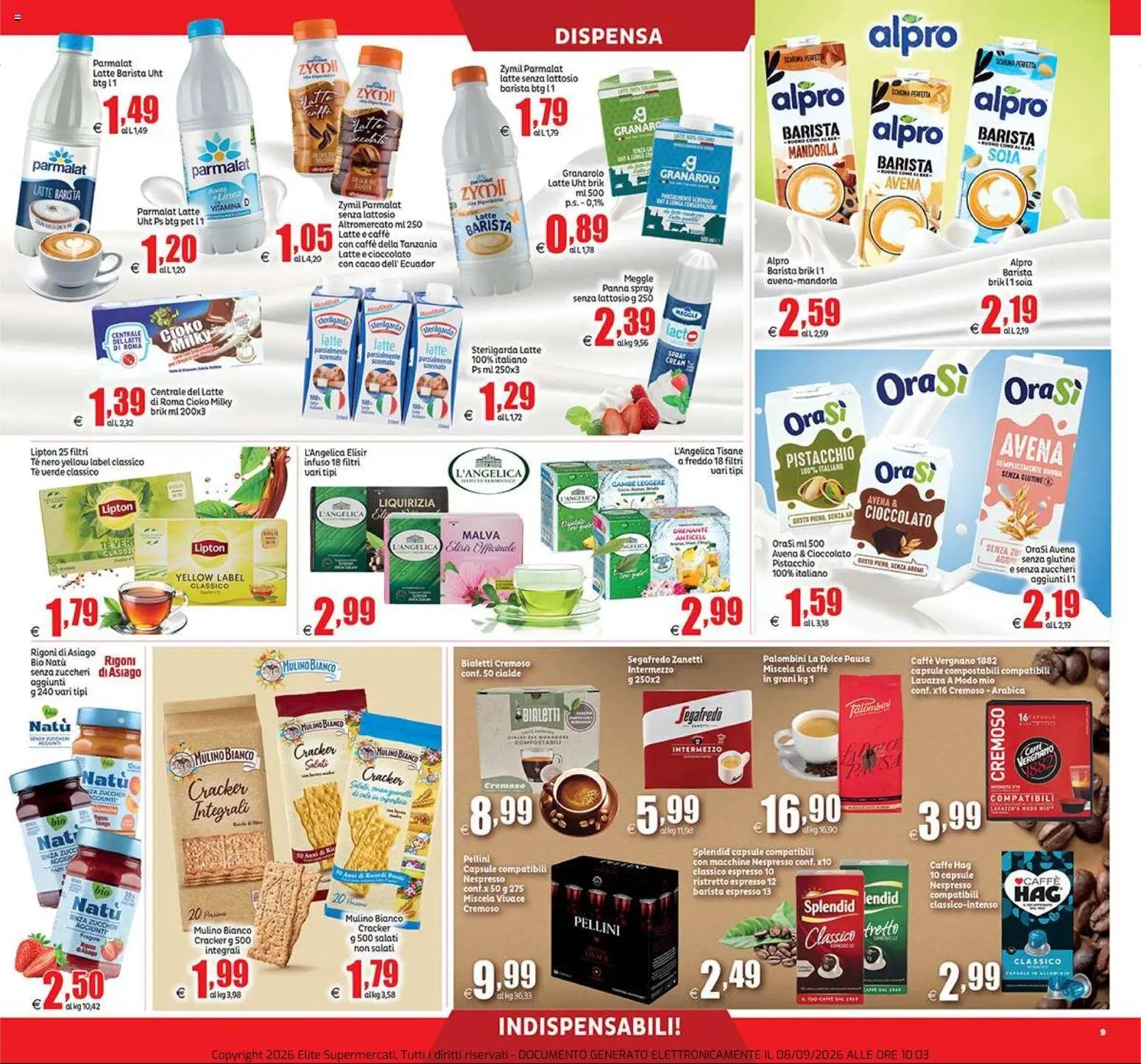 Elite Supermercati volantino Lariano