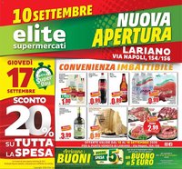 Elite Supermercati volantino Lariano