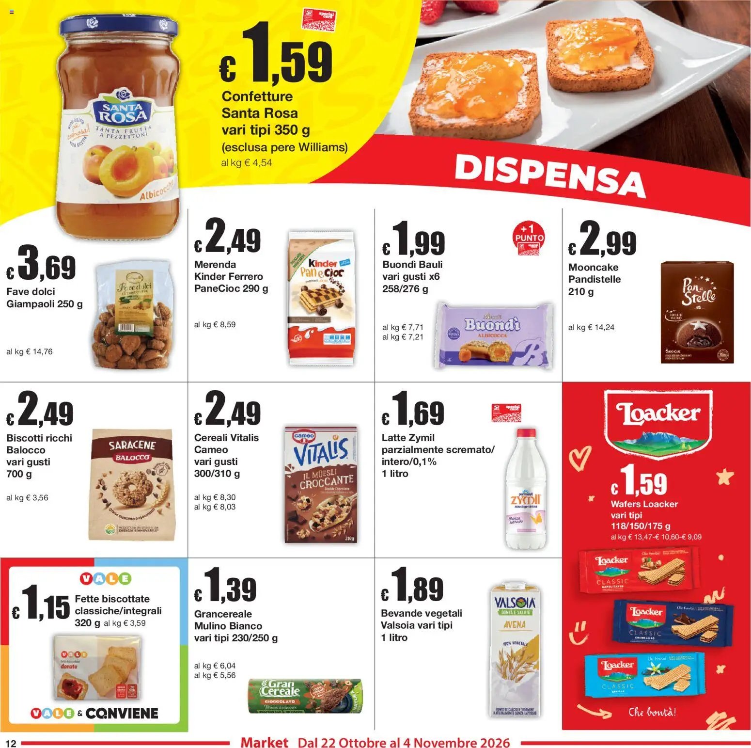 Sì con Te volantino Market