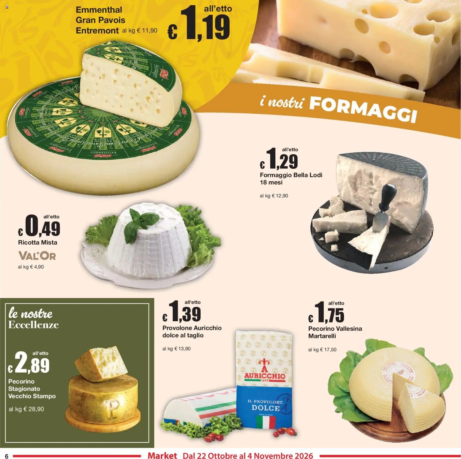Sì con Te volantino Market