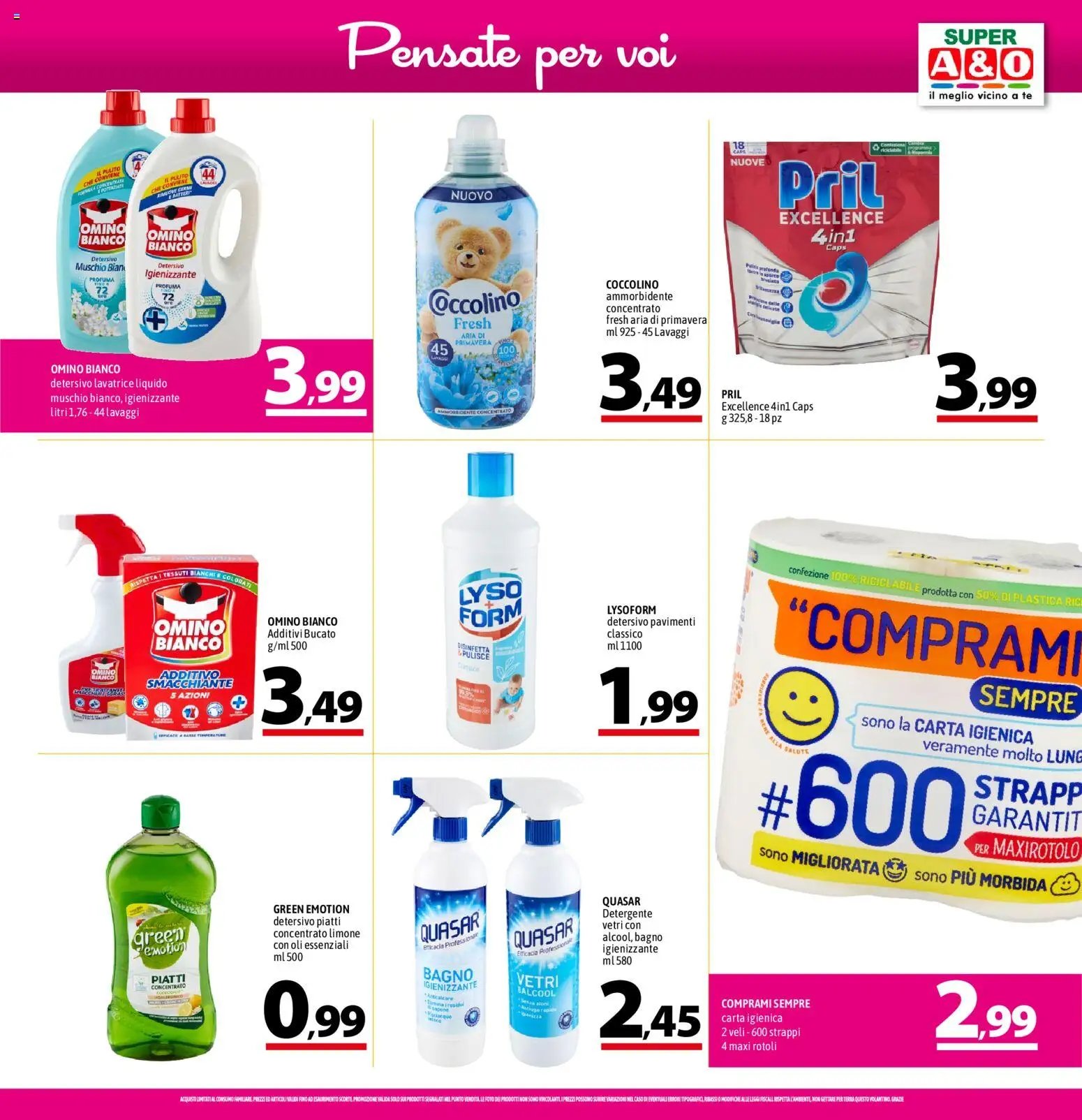 A&O volantino Super