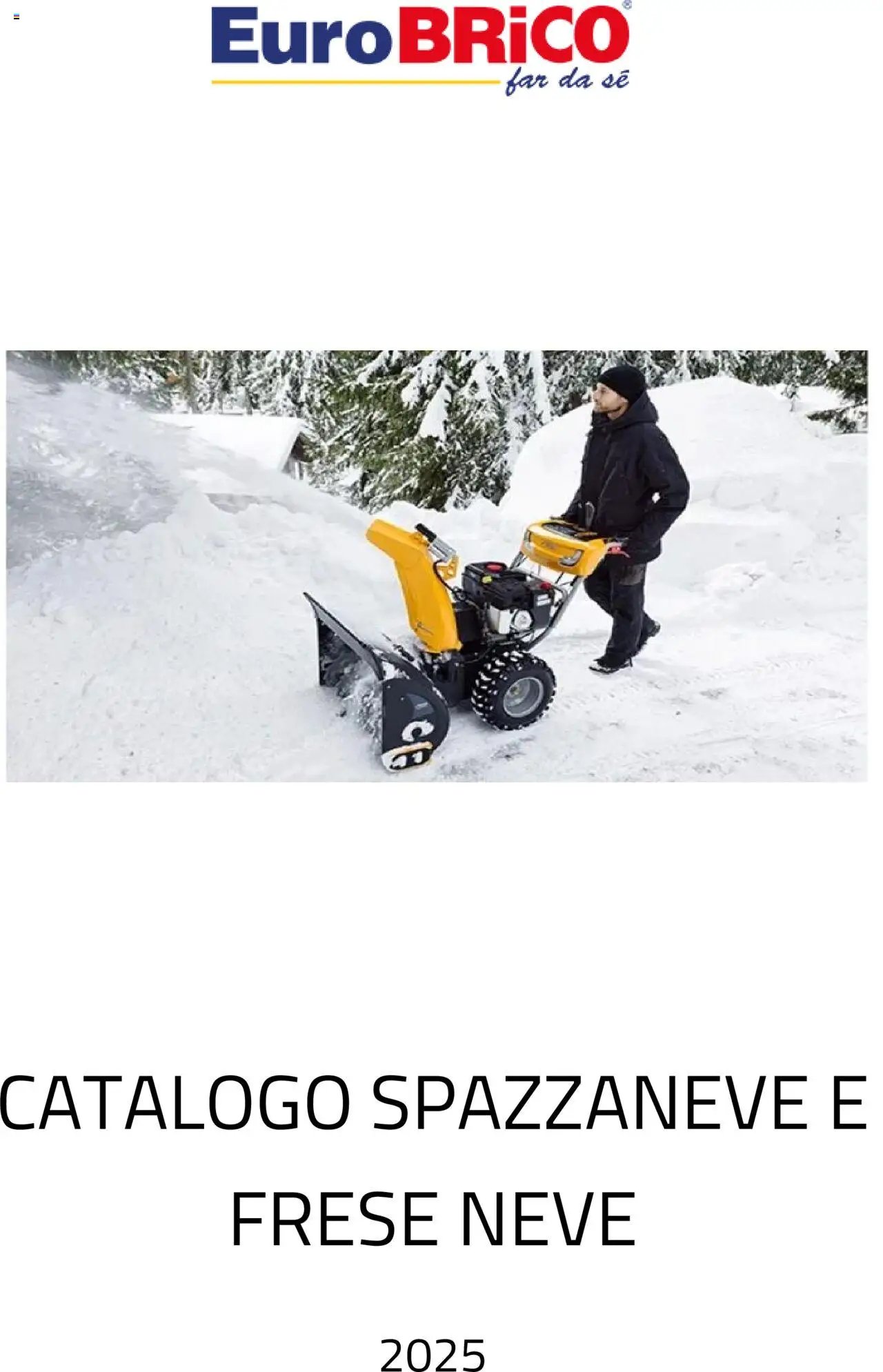 Eurobrico Spazzaneve e Frese neve catalogo