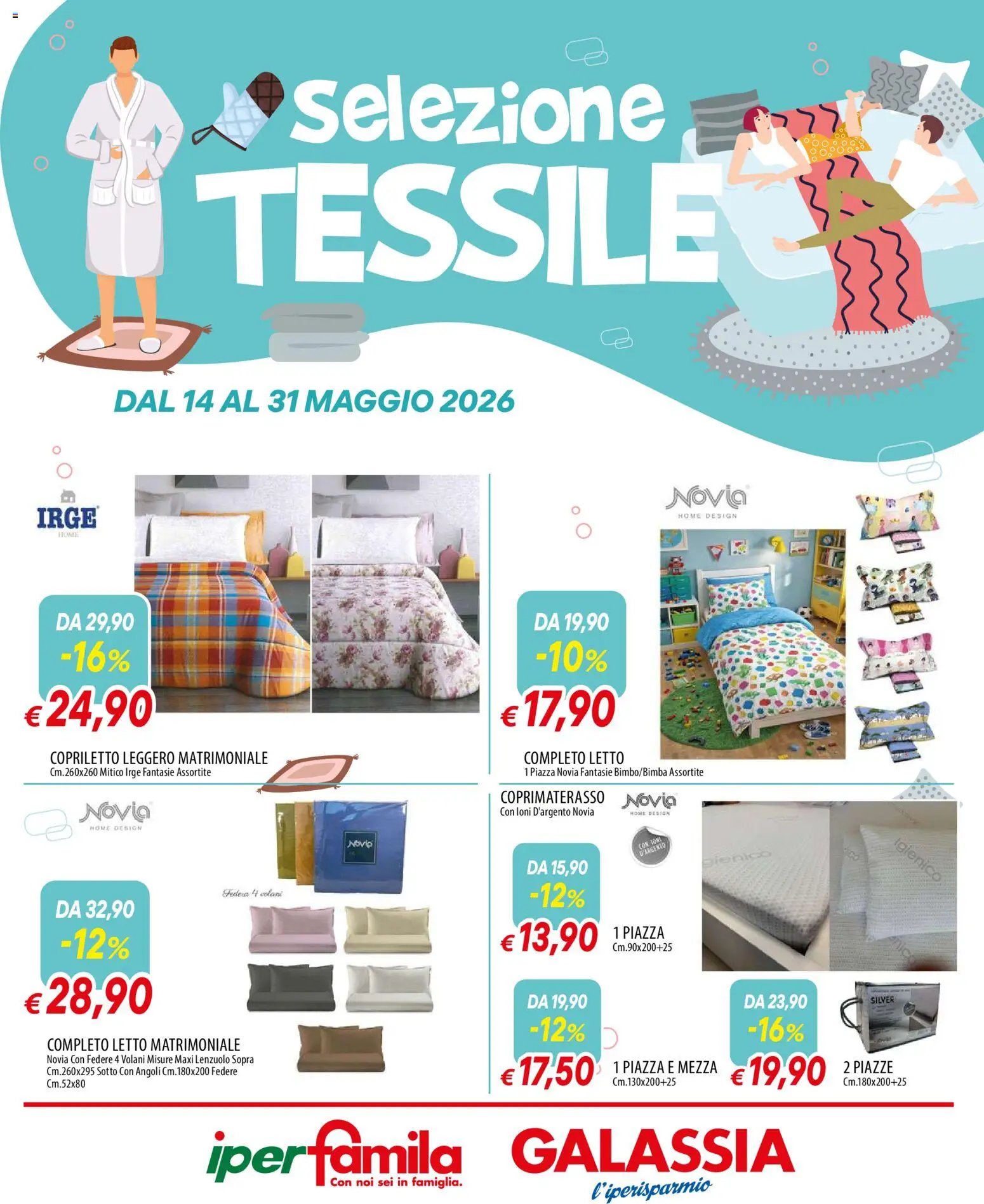 Galassia volantino Selezione Tessile (2026-05-14 - 2026-05-31)