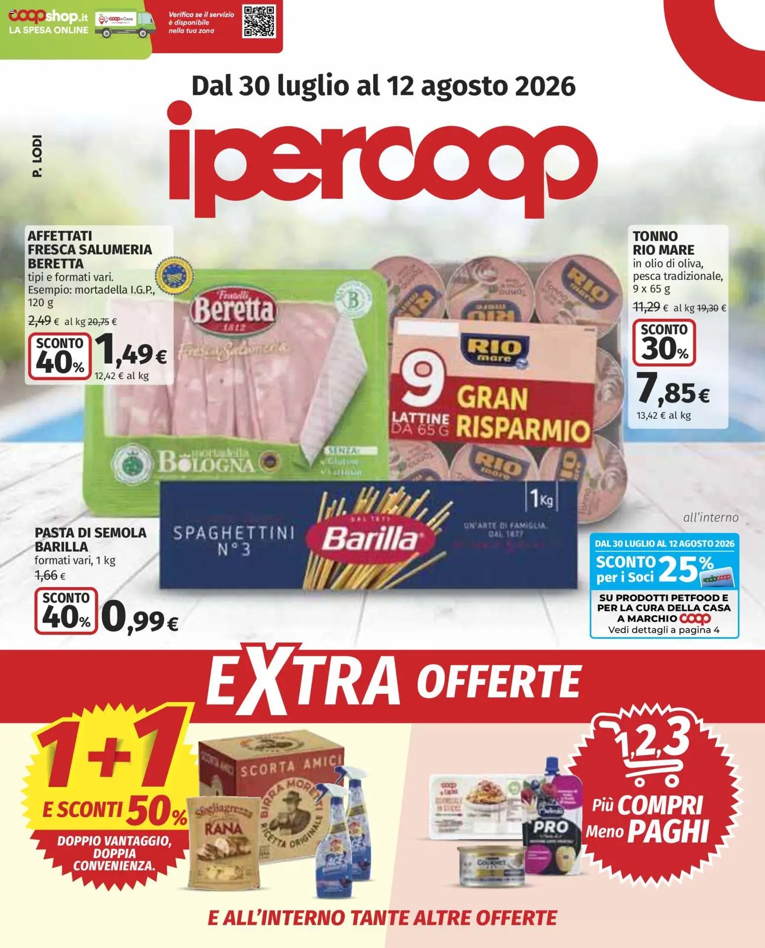 Ipercoop volantino Milano