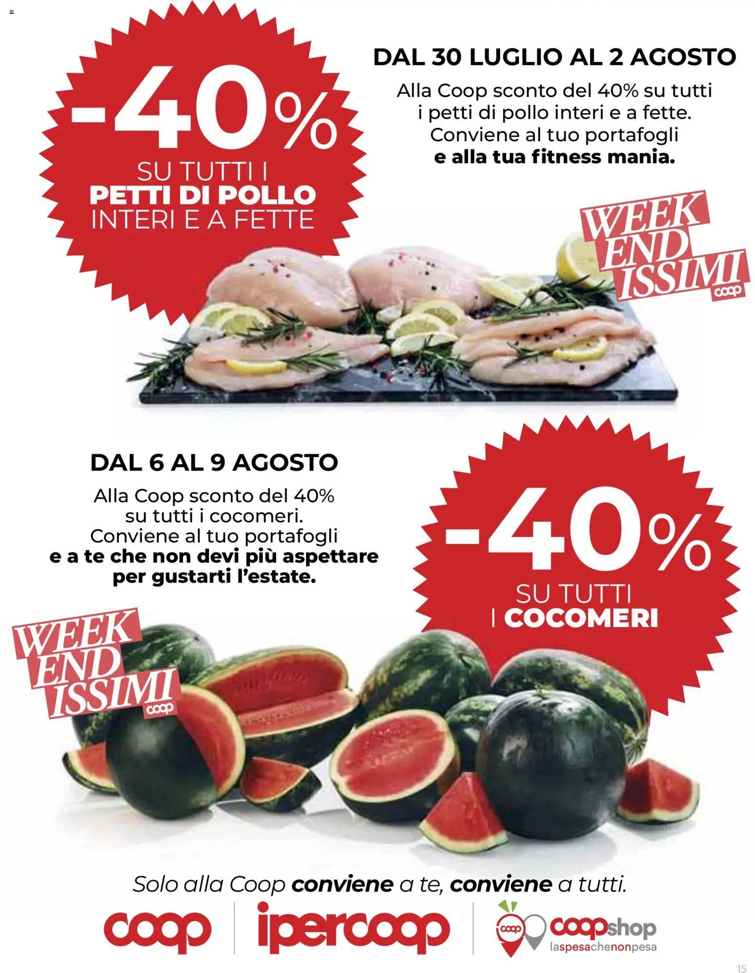 Ipercoop volantino Milano