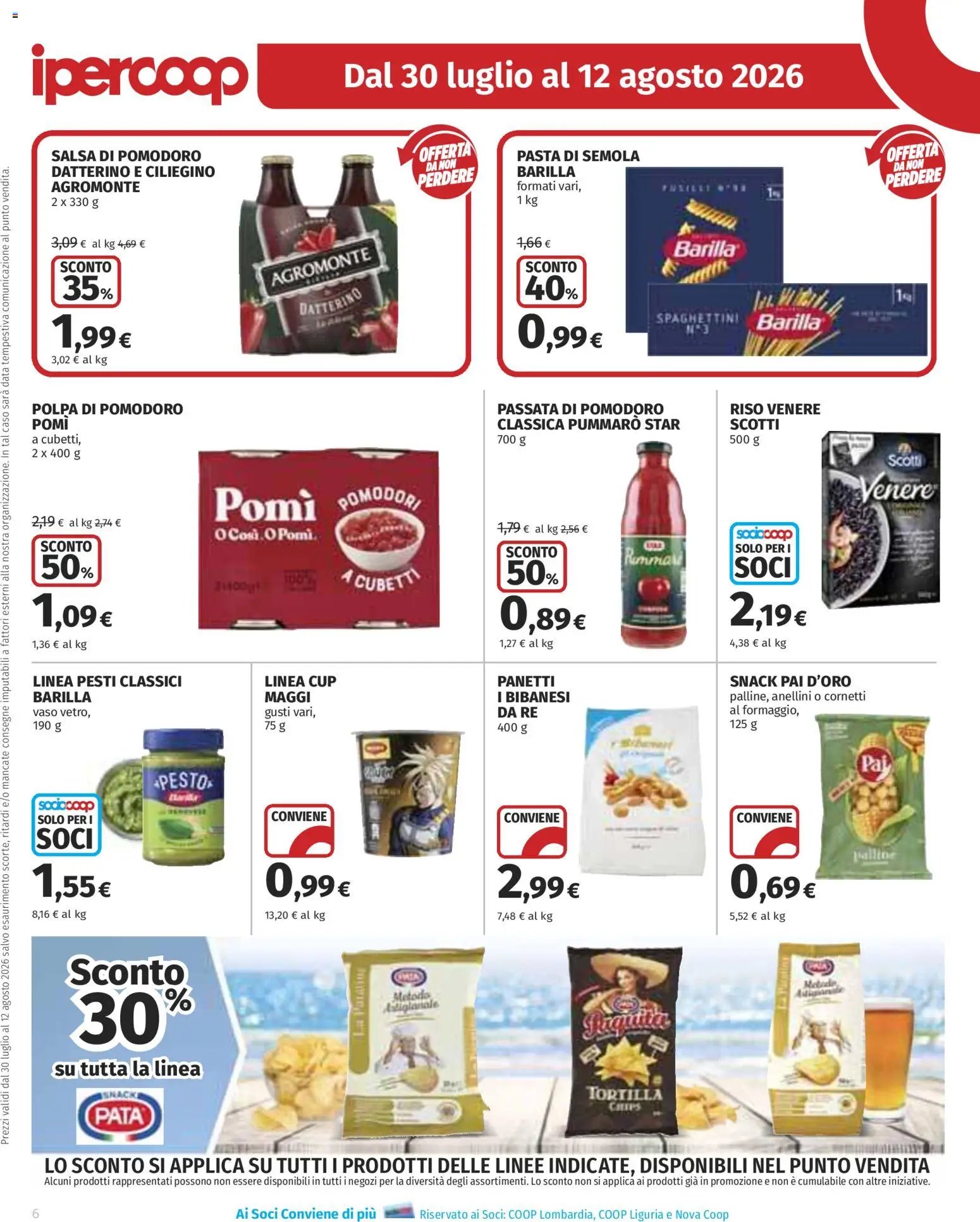 Ipercoop volantino Milano
